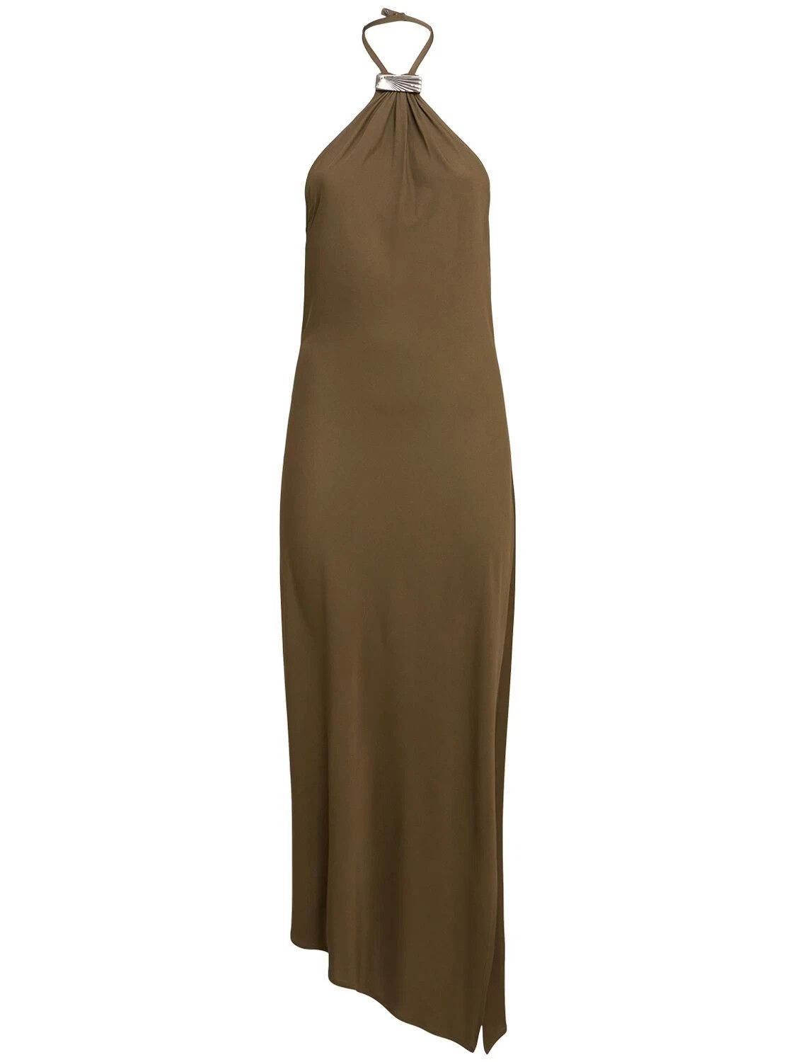 THE ATTICO $1190 Green Dress New And Authentic