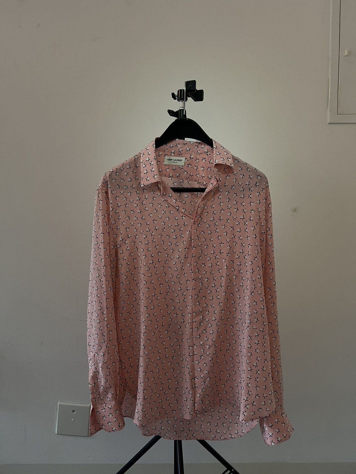Saint Laurent Paris × Yves Saint Laurent Saint Laurent stars shirt Size US L / EU 52-54 / 3 - 1 Thumbnail