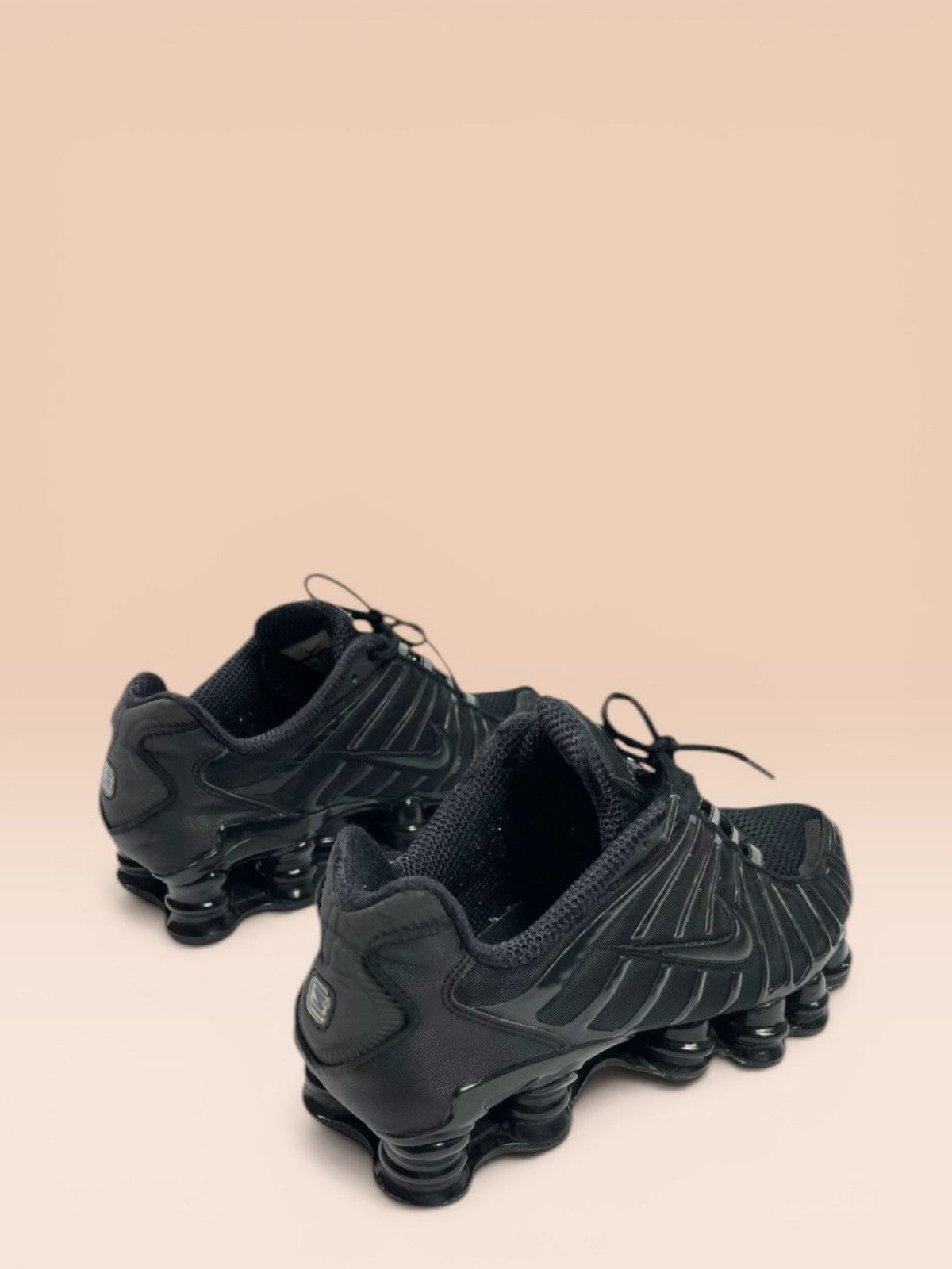 Nike Nike SHOX TL Triple Black Size US 7 / EU 40 - 5 Thumbnail
