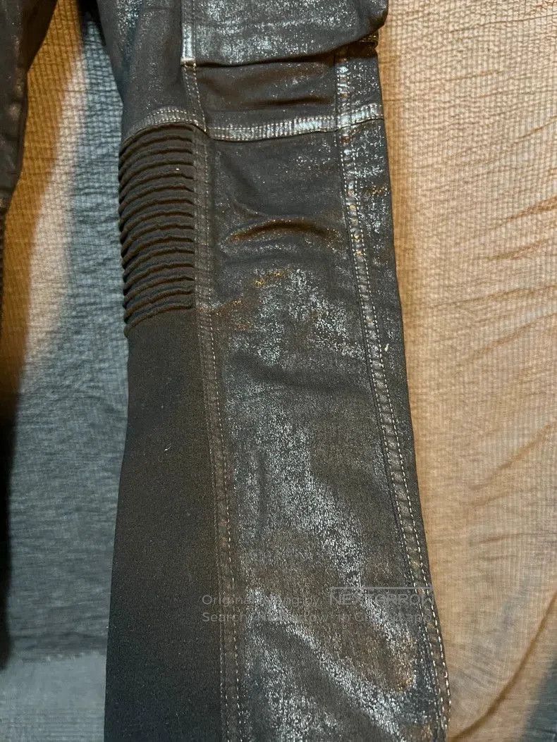 Rick Owens rare thick waxed bike jeans . Size US 31 - 2 Thumbnail