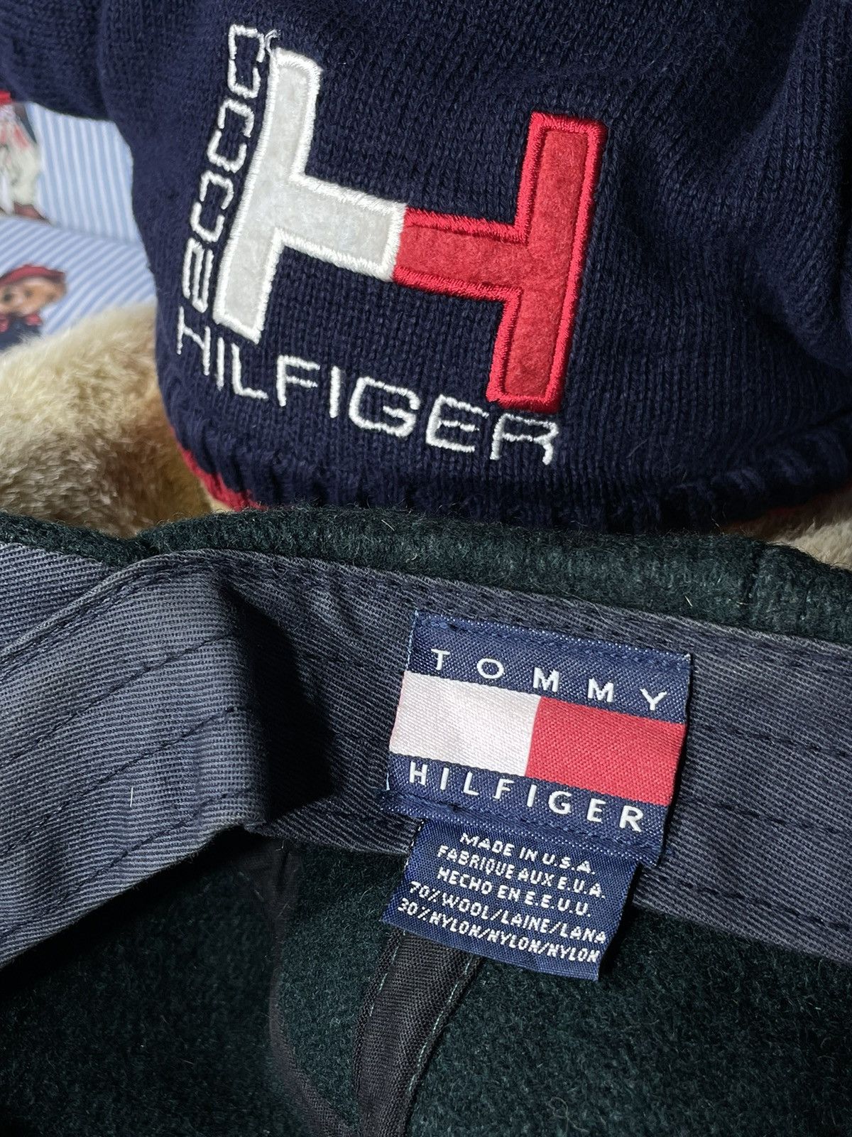 Tommy Hilfiger × Vintage Cap Tommy Hilfiger Lion Crest OG Vintage 90’s Size ONE SIZE - 14 Thumbnail