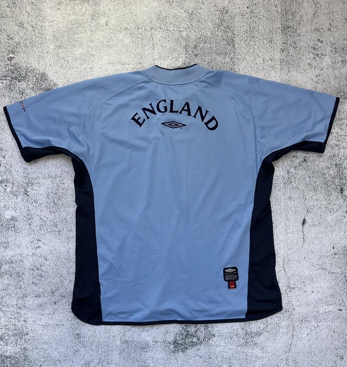 Umbro Vintage Umbro England 90s Jersey Washed Style Size US XL / EU 56 / 4 - 2 Thumbnail