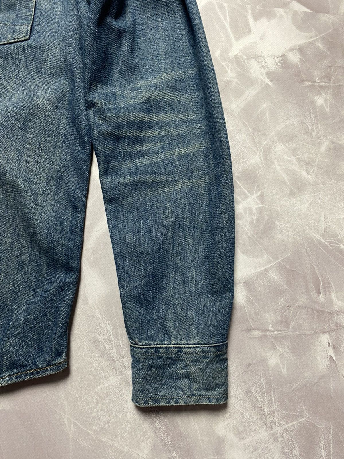 Allsaints Allsaints Bedford LS Shirt Denim Overshirt Mens Size M Size US M / EU 48-50 / 2 - 3 Thumbnail