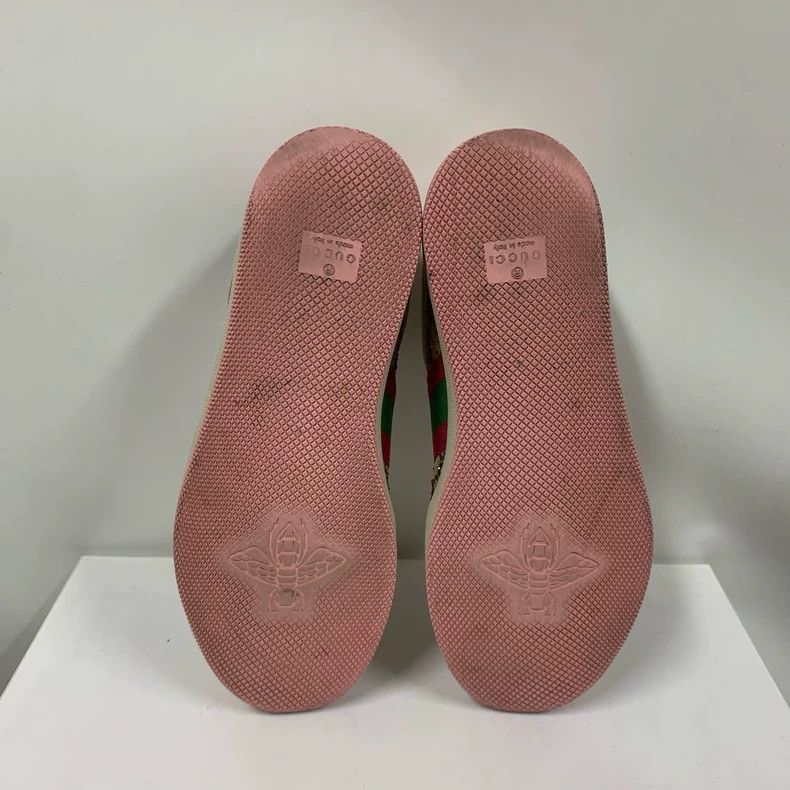 Gucci Gucci Pink French Style Sneakers Size 38-2506 Size US 7 / EU 40 - 7 Thumbnail