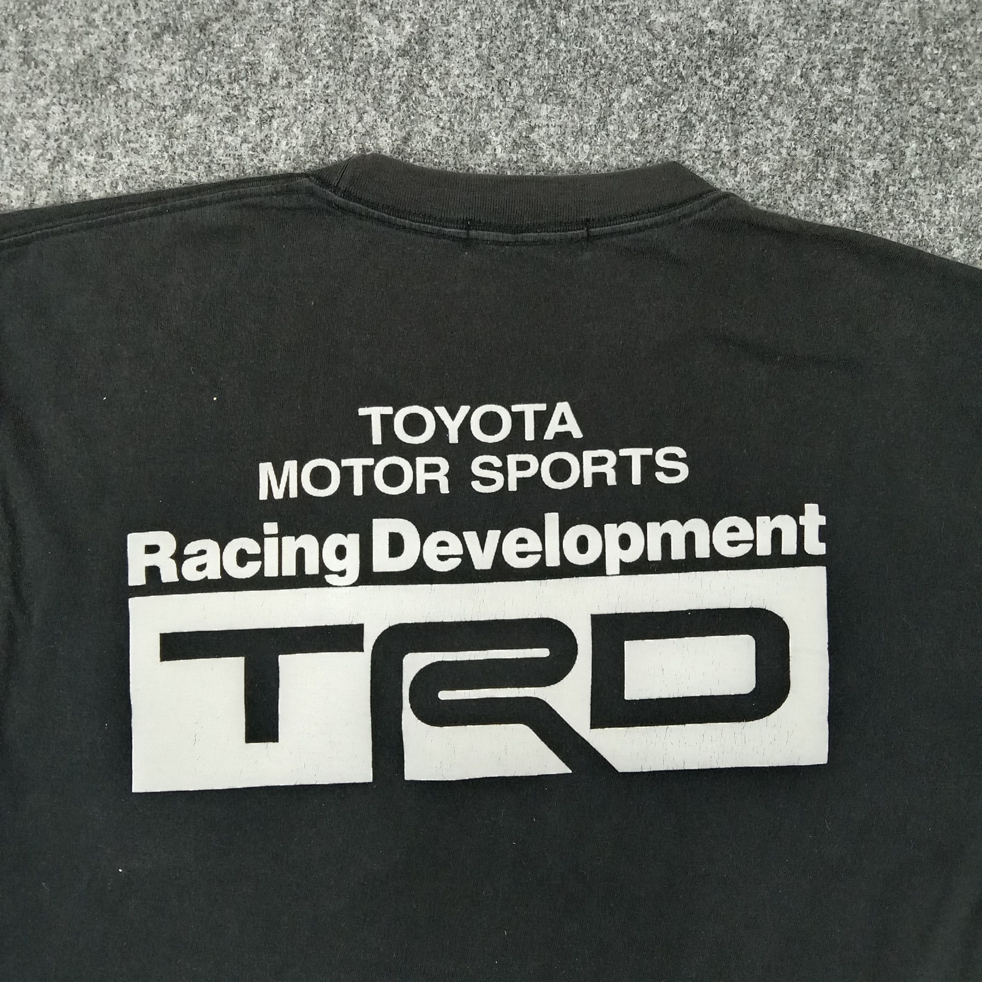 Japanese Brand × Vintage TRD Toyota Racing Team Japan Motorsports Tshirt Size US L / EU 52-54 / 3 - 2 Thumbnail