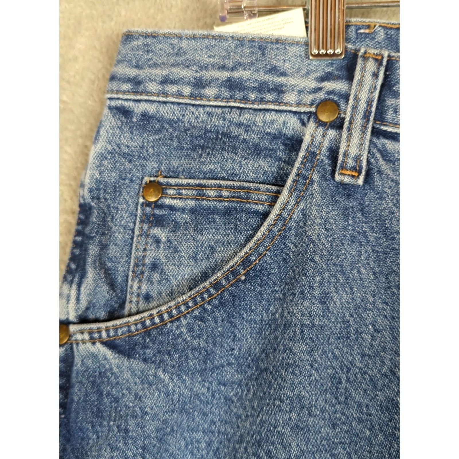 Wrangler VINTAGE Wrangler Cowboy Cut Premium Performance Blue Jeans 47 MWZ Regular Fit 36x36 Size US 36 / EU 52 - 4 Thumbnail