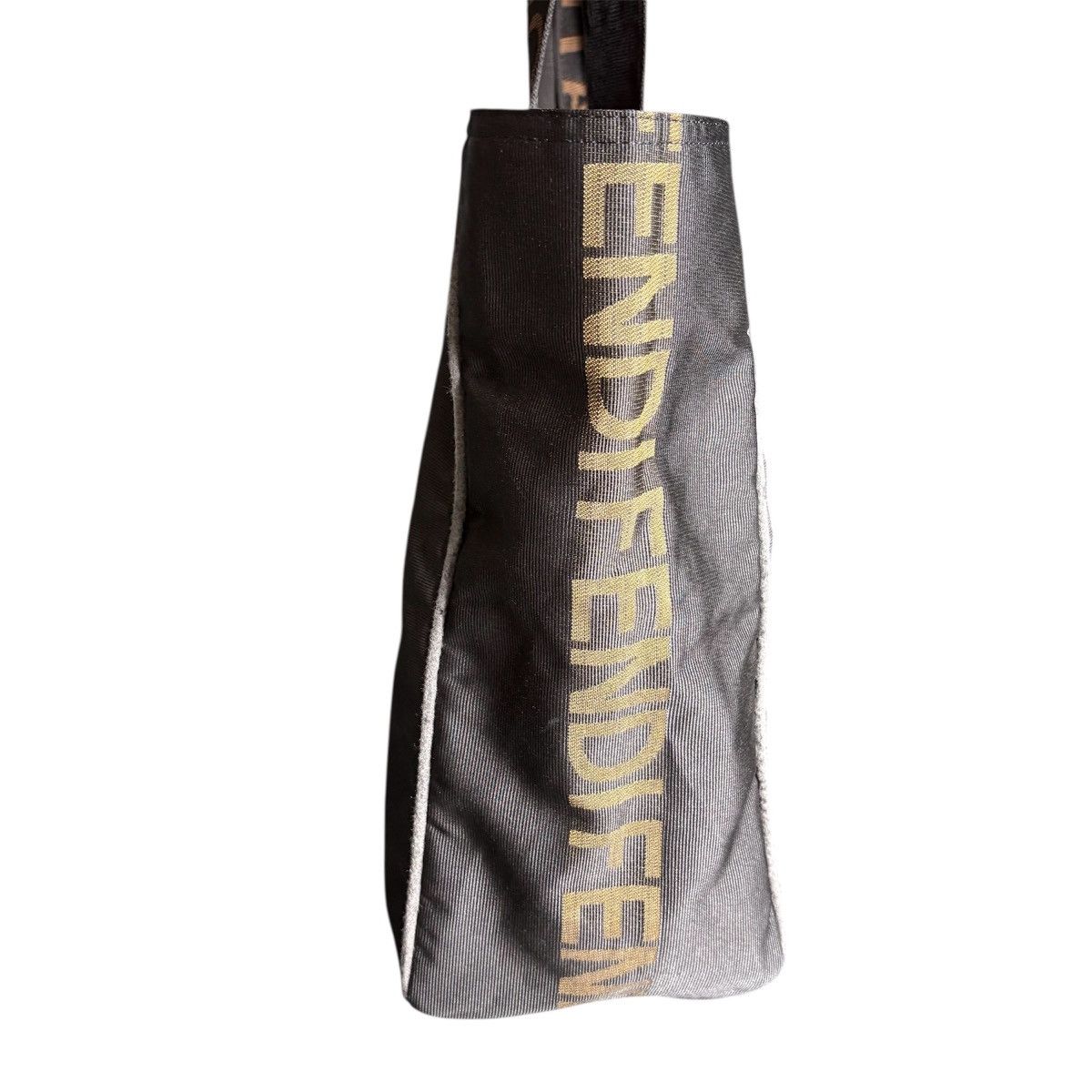 Fendi Fendi Roma Big Canvas Tote Bag Size ONE SIZE - 6 Thumbnail