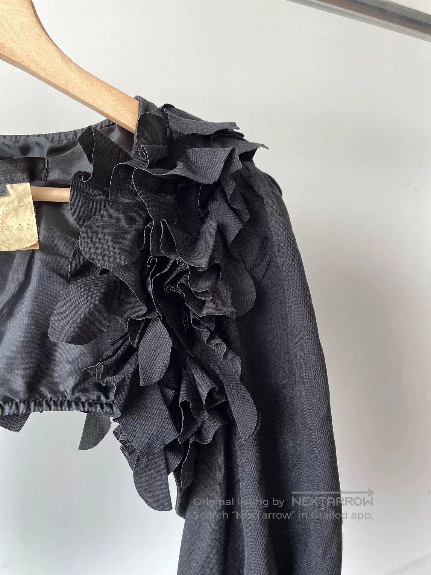 Rei Kawakubo Comme des Garçons Floral Short Jacket. Size S / US 4 / IT 40 - 5 Thumbnail