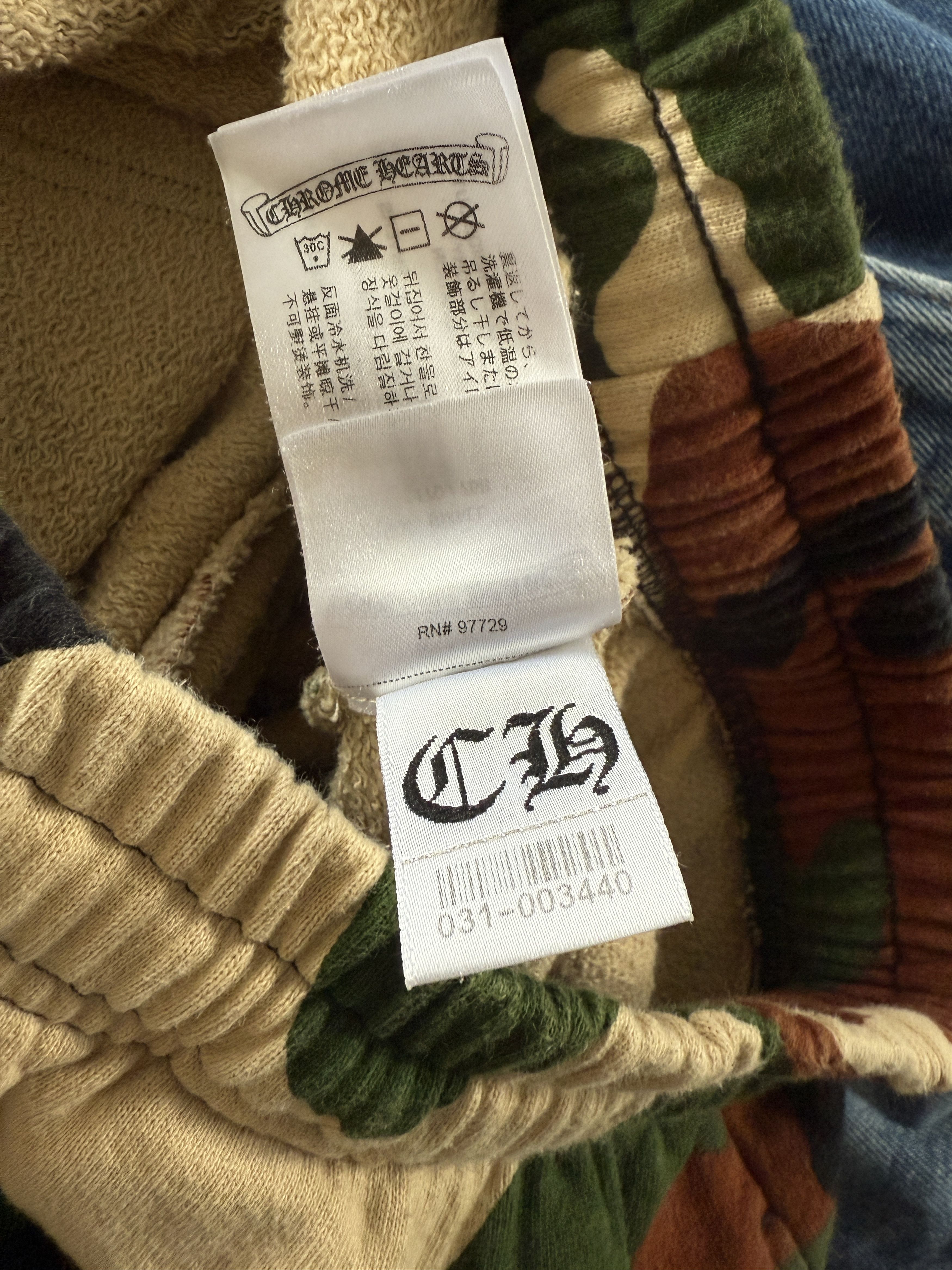 Chrome Hearts CHROME HEARTS MATTY BOY CAMO CHOMPER SWEATPANTS SZ S Size US 30 / EU 46 - 8 Thumbnail