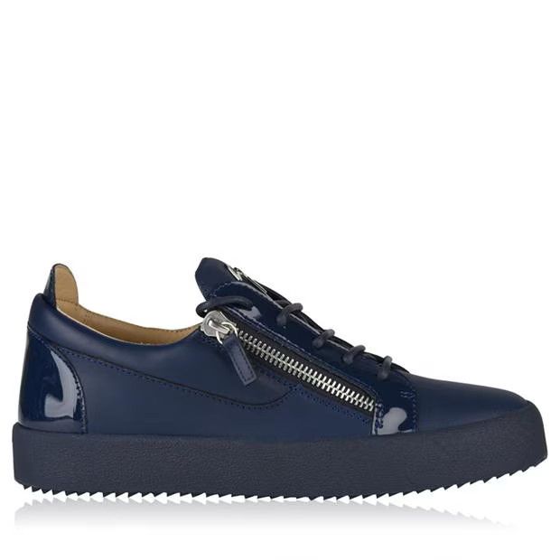 image of Giuseppe Zanotti O1G2R1Mq0524 Trainers In Navy Blue Shoes, Men's (Size 8)