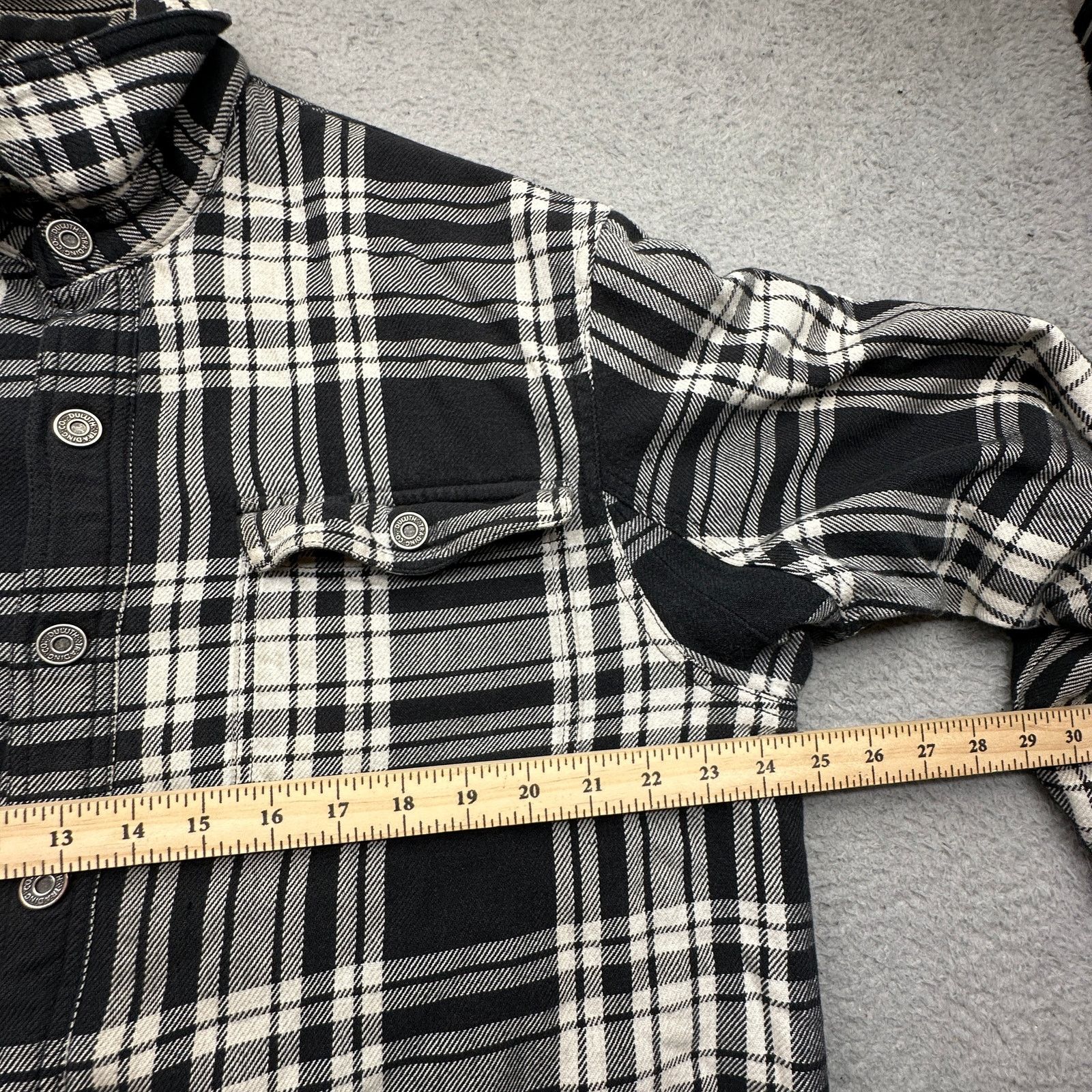 Duluth Trading Company Duluth Trading Co Flannel Fleece Lined Button Shirt Large Size US L / EU 52-54 / 3 - 6 Thumbnail