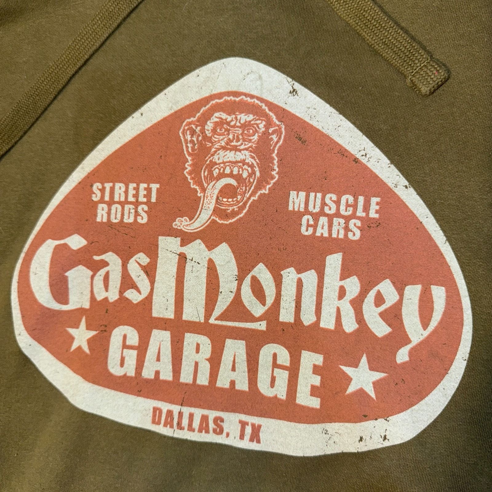 Other Gas Monkey Garage Street Rods & Muscle Cars Olive Green Hood Size US XL / EU 56 / 4 - 2 Thumbnail