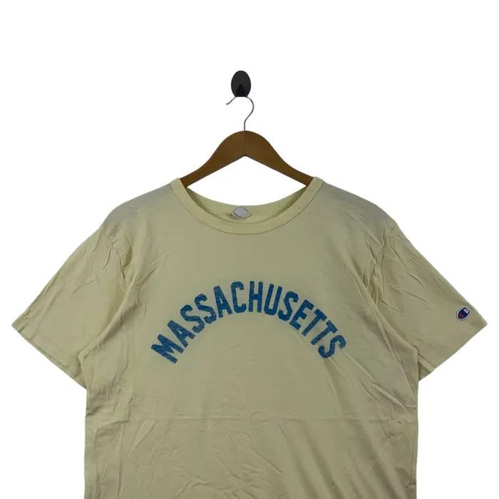 Champion Vintage CHAMPION MASSACHUSETTS UNIVERSITY Tee Shirt Size XL / US 12-14 / IT 48-50 - 2 Thumbnail