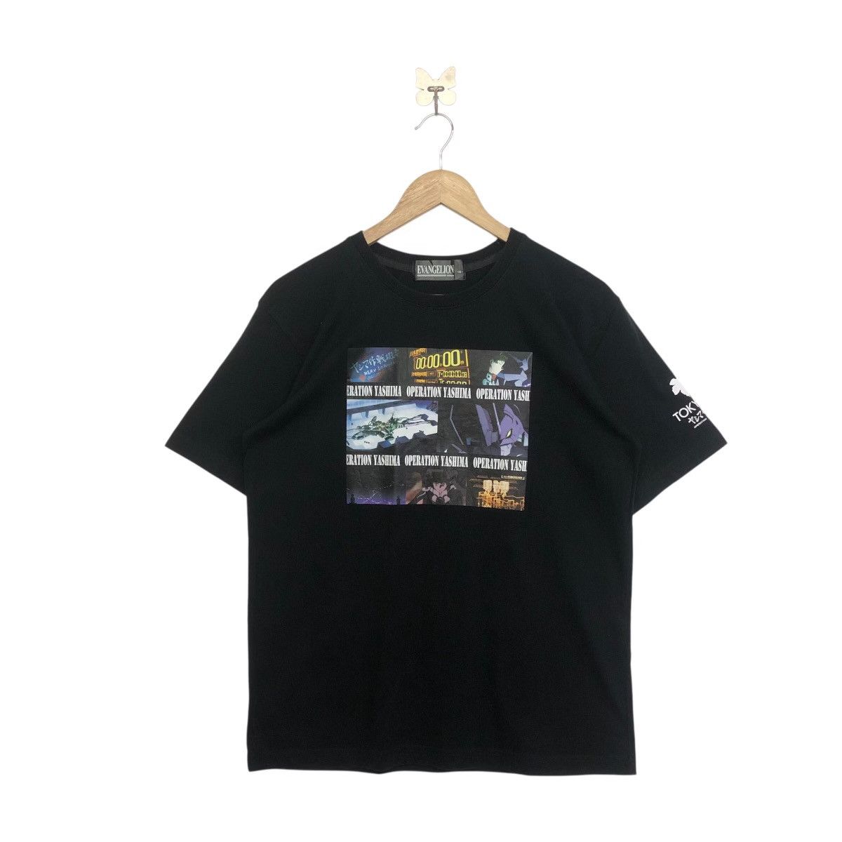 Anime EVANGELION ANIME OPERATION YASHIMA MOVIE T-SHIRT Size US M / EU 48-50 / 2 - 1 Thumbnail