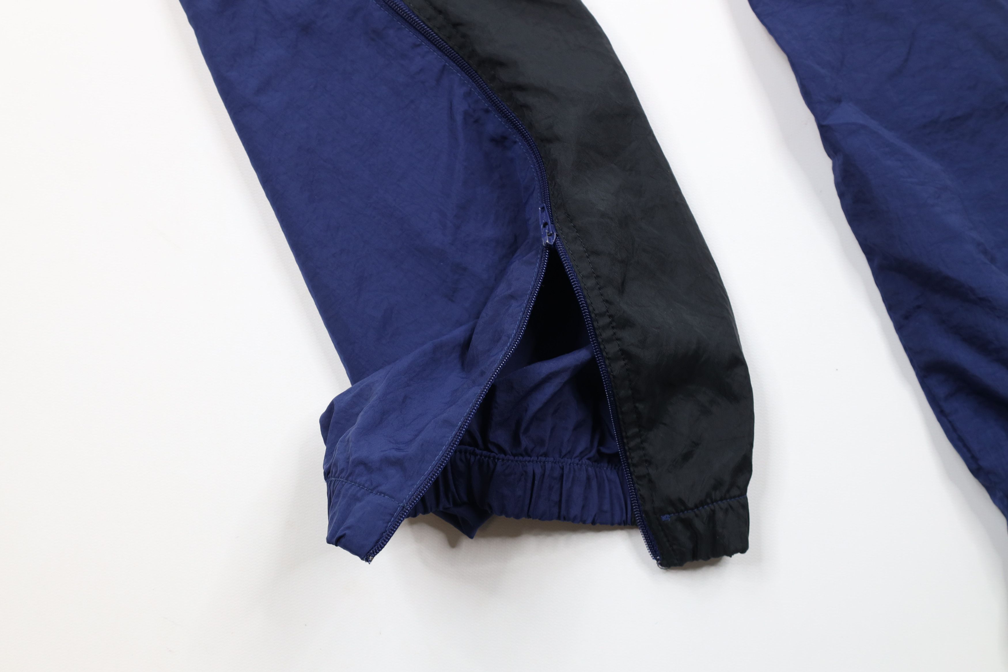 Nike × Vintage Vintage 90s Nike Block Letter Nylon Joggers Jogger Pants Size 34 - 5 Thumbnail