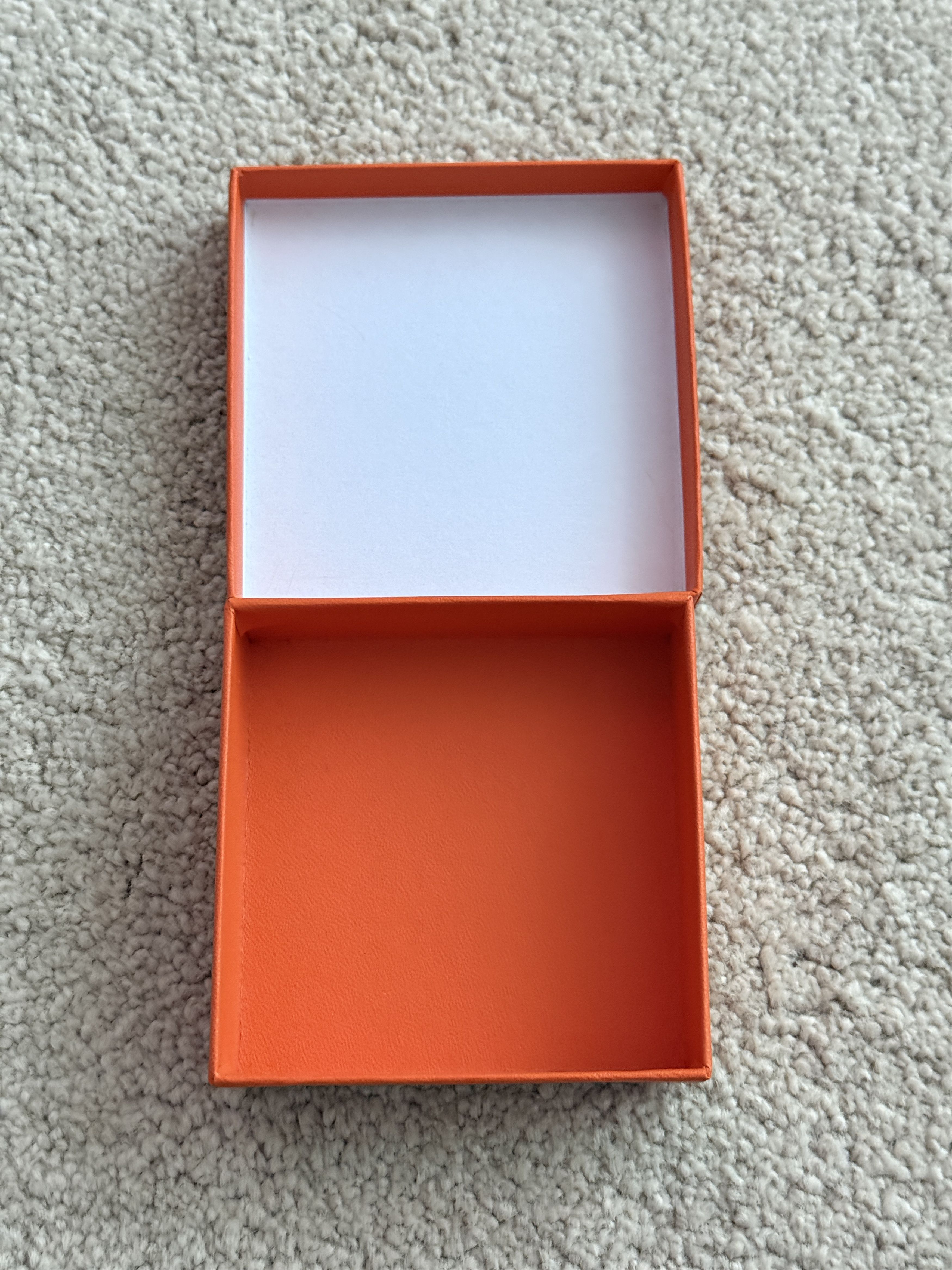 Hermes Authentic Hermes Large Gift Box - 3.5x 3.5inches Size ONE SIZE - 5 Thumbnail