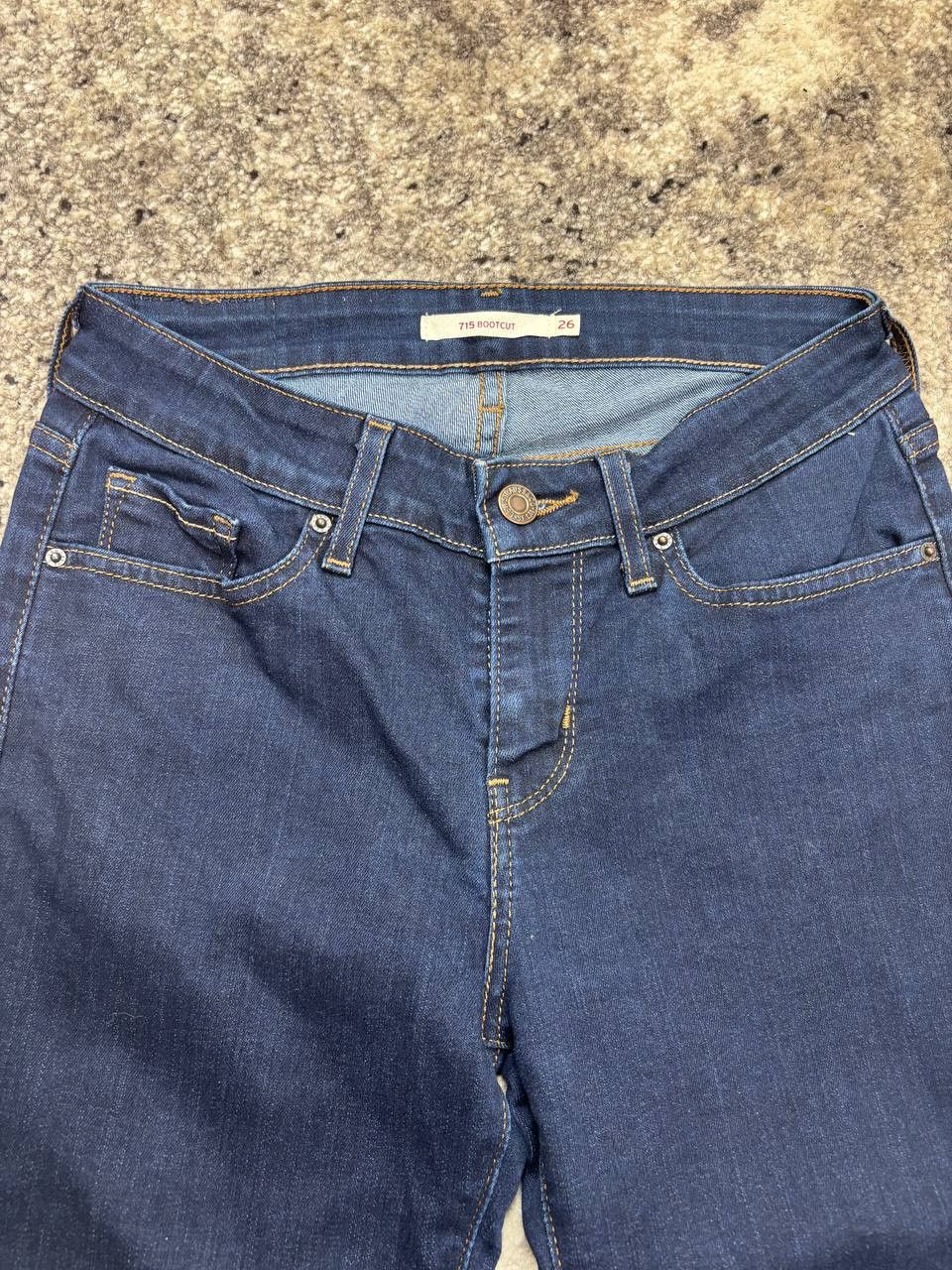 Levi's Levi's 715 Dark Indigo Bootcut Denim Pants W26 L32 Size 26" / US 2 / IT 38 - 12 Thumbnail