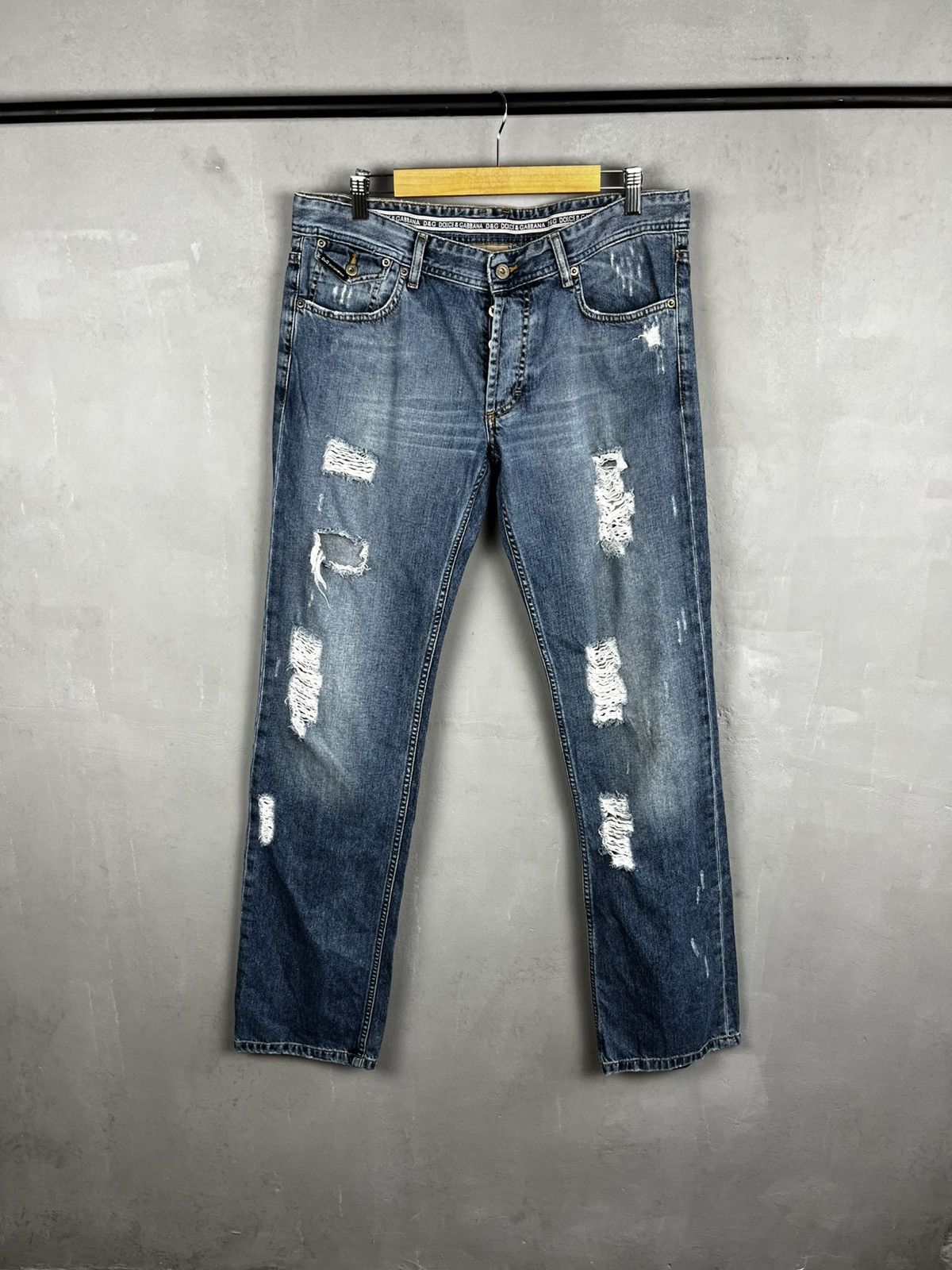 Dolce & Gabbana × Vintage Vintage Dolce& Gabbana Jeans denim Size US 36 / EU 52 - 1 Thumbnail