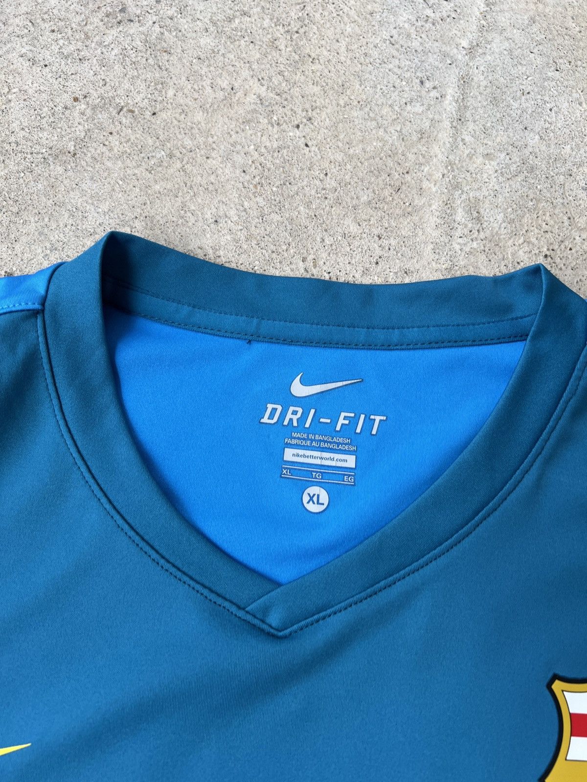 Nike Nike FC Barcelona Football Jersey Size US XL / EU 56 / 4 - 4 Thumbnail