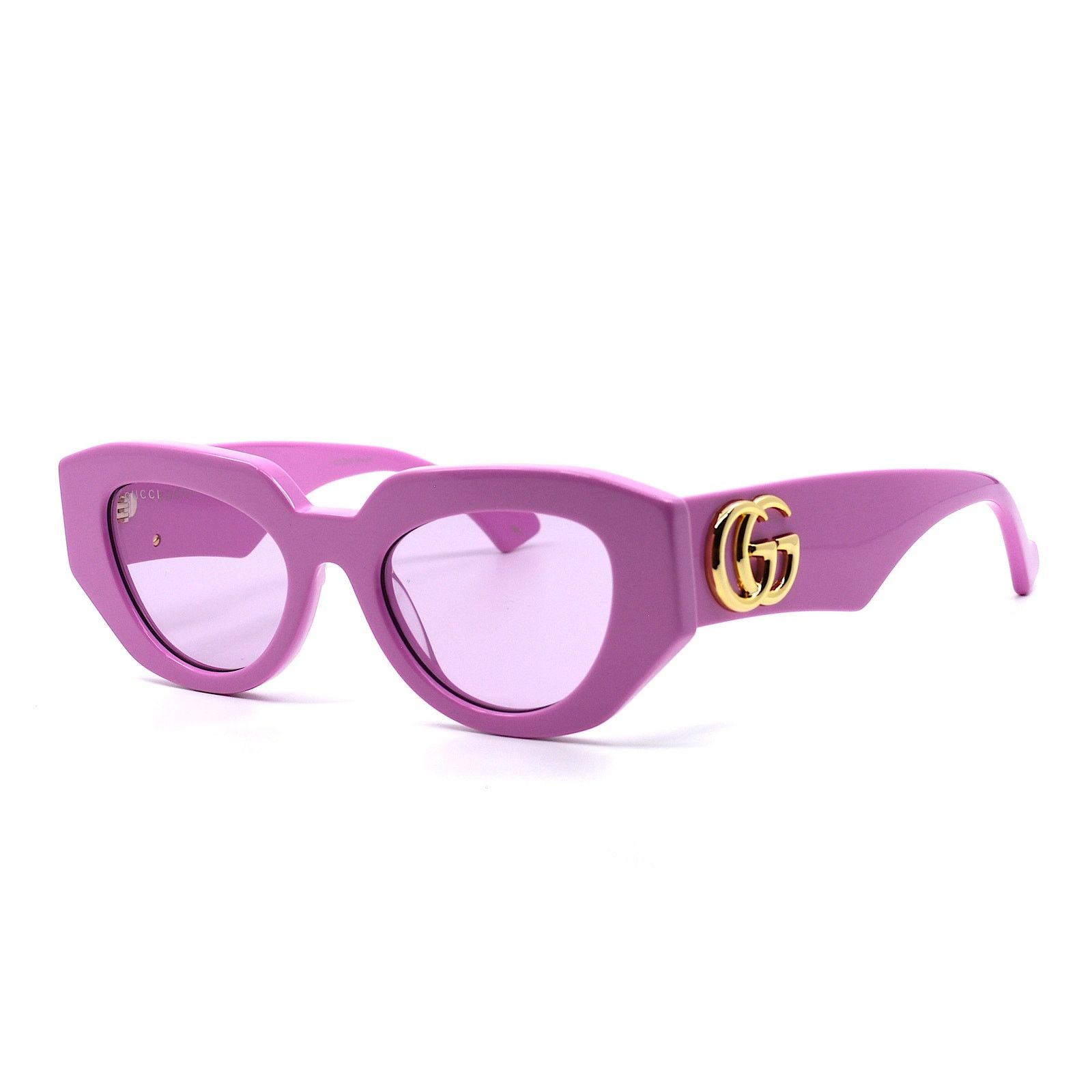 Gucci GUCCI GG1421S 004 PINK LIGHT VIOLET AUTHENTIC SUNGLASSES Size ONE SIZE - 3 Thumbnail