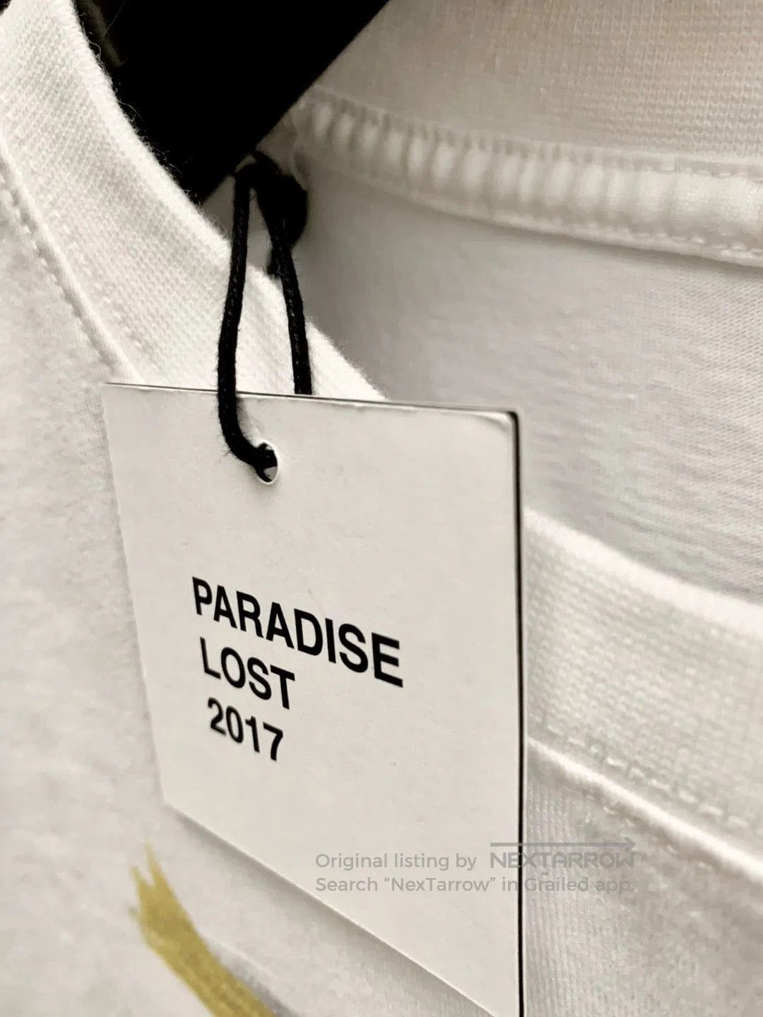 Alchemist White Parrot Paradise Lost Print Short Sleeve Tee. Size US XS / EU 42 / 0 - 9 Thumbnail