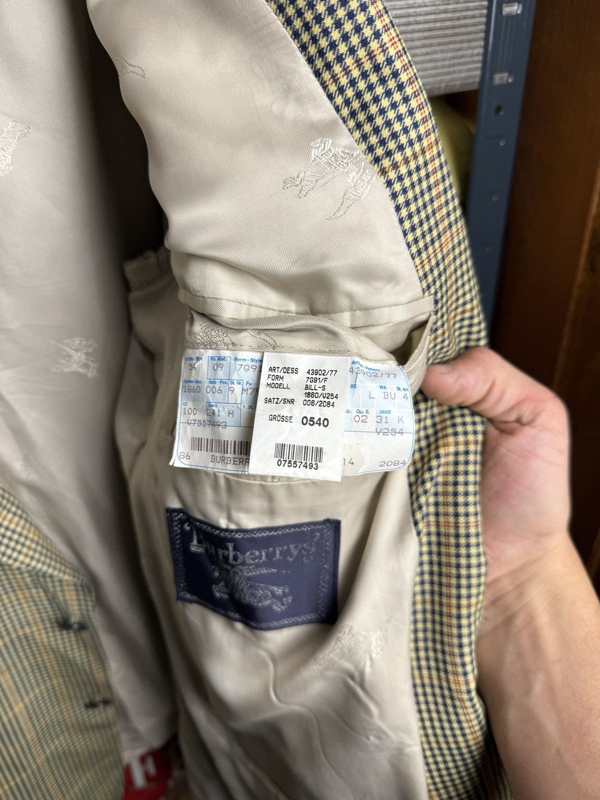 Burberry Burberry’s Vintage Blazer Jacket Size 54L - 12 Thumbnail