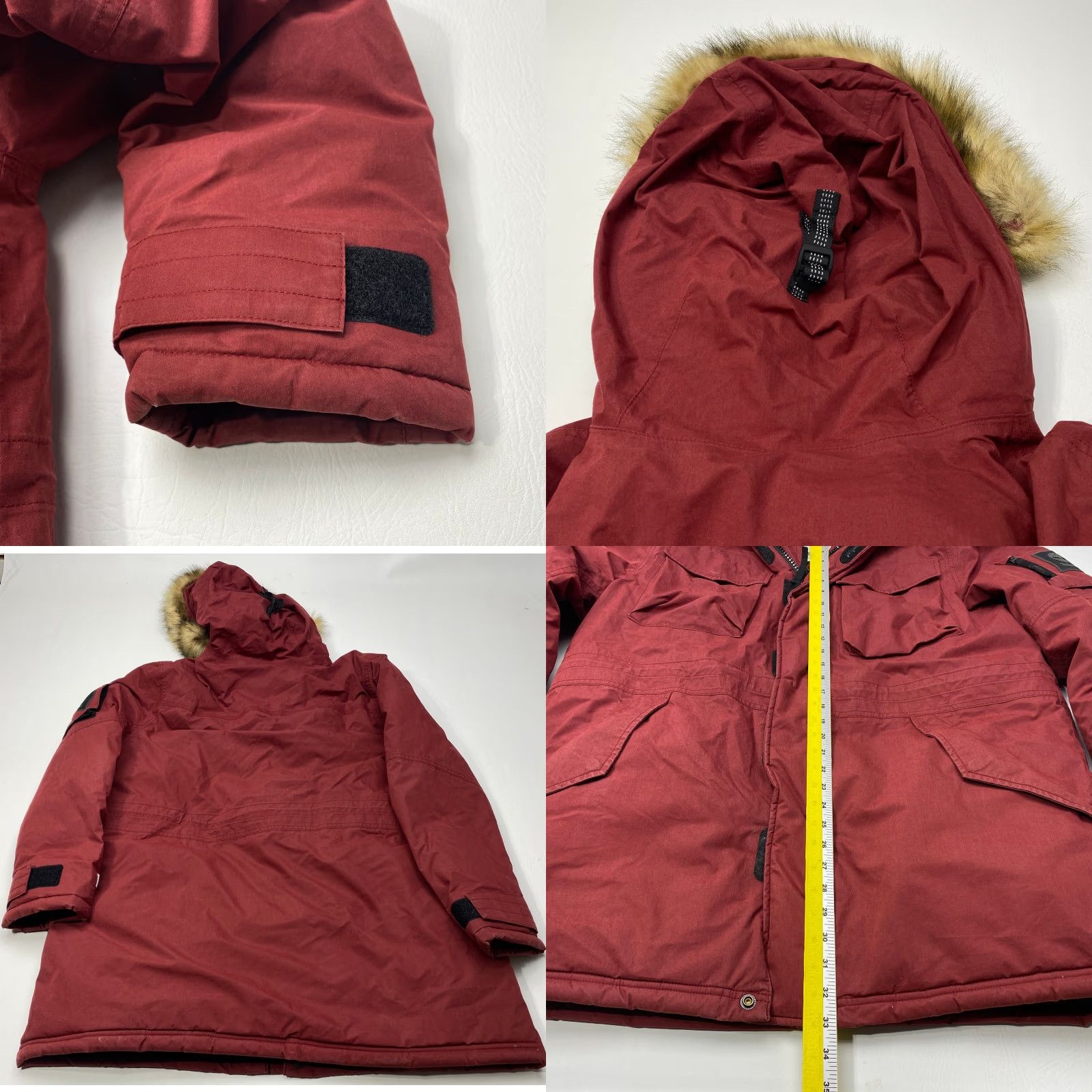 Timberland Timberland Nordic Edge Expedition Parka Jacket Mens XL Red Waterproof 7791 Size US XL / EU 56 / 4 - 10 Thumbnail