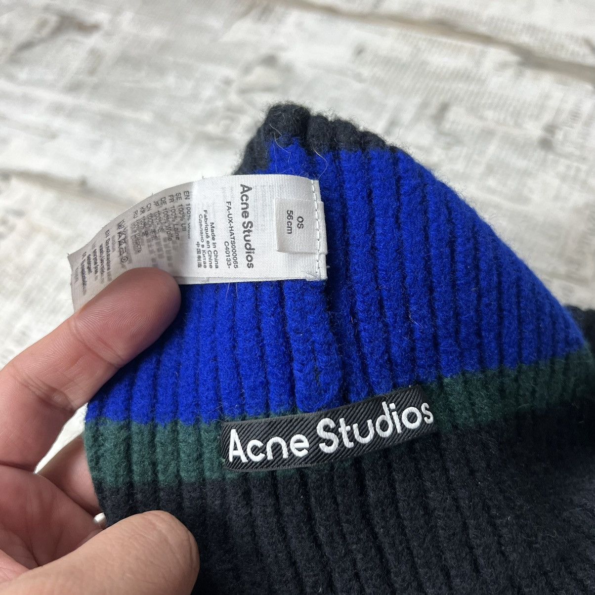 Acne Studios Acne Studios hat beanie Size ONE SIZE - 3 Thumbnail
