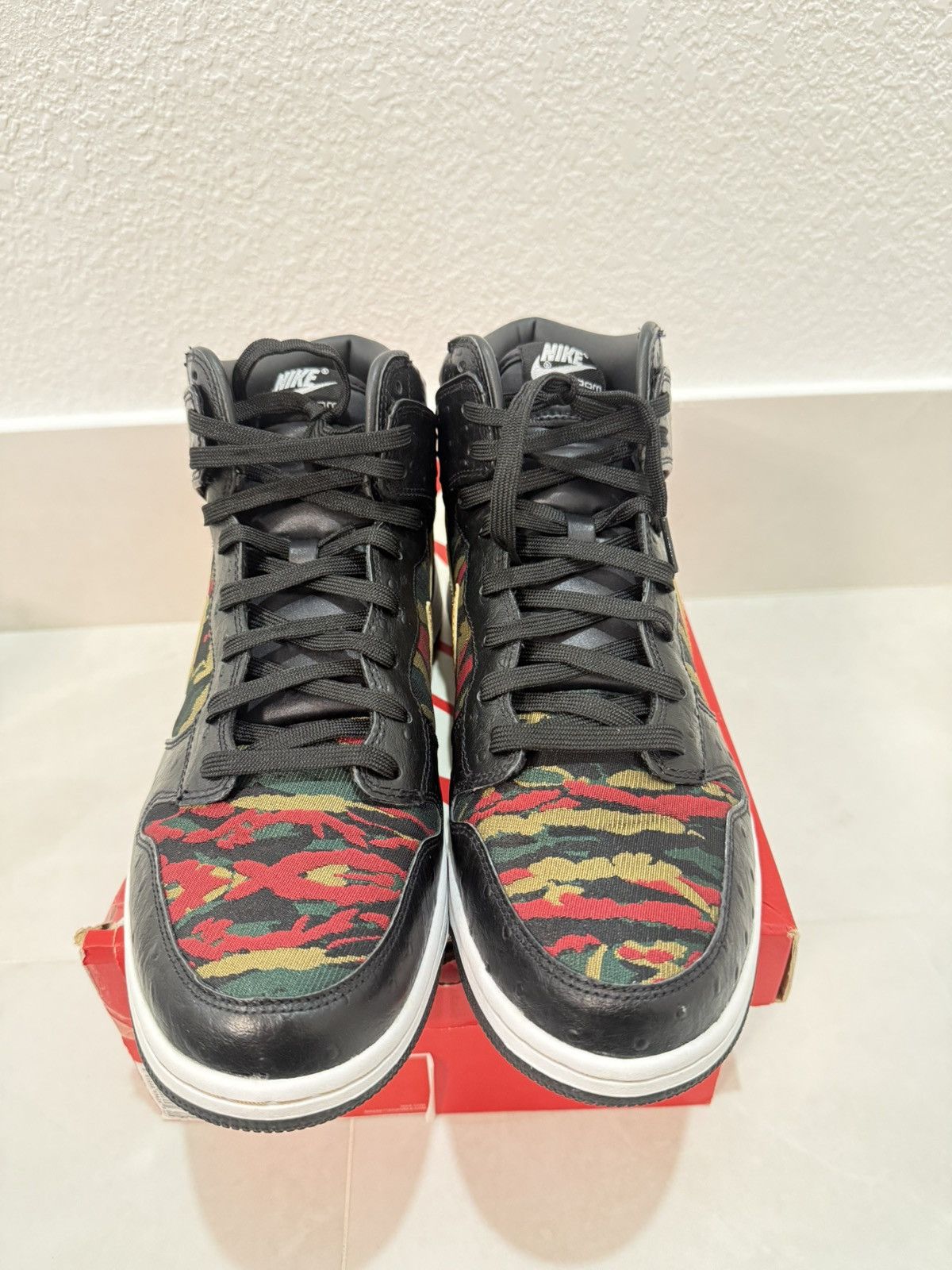 Nike Nike Dunk CMFT Premium Tiger Camo Ostrich Size 11 Size US 11 / EU 44 - 6 Thumbnail