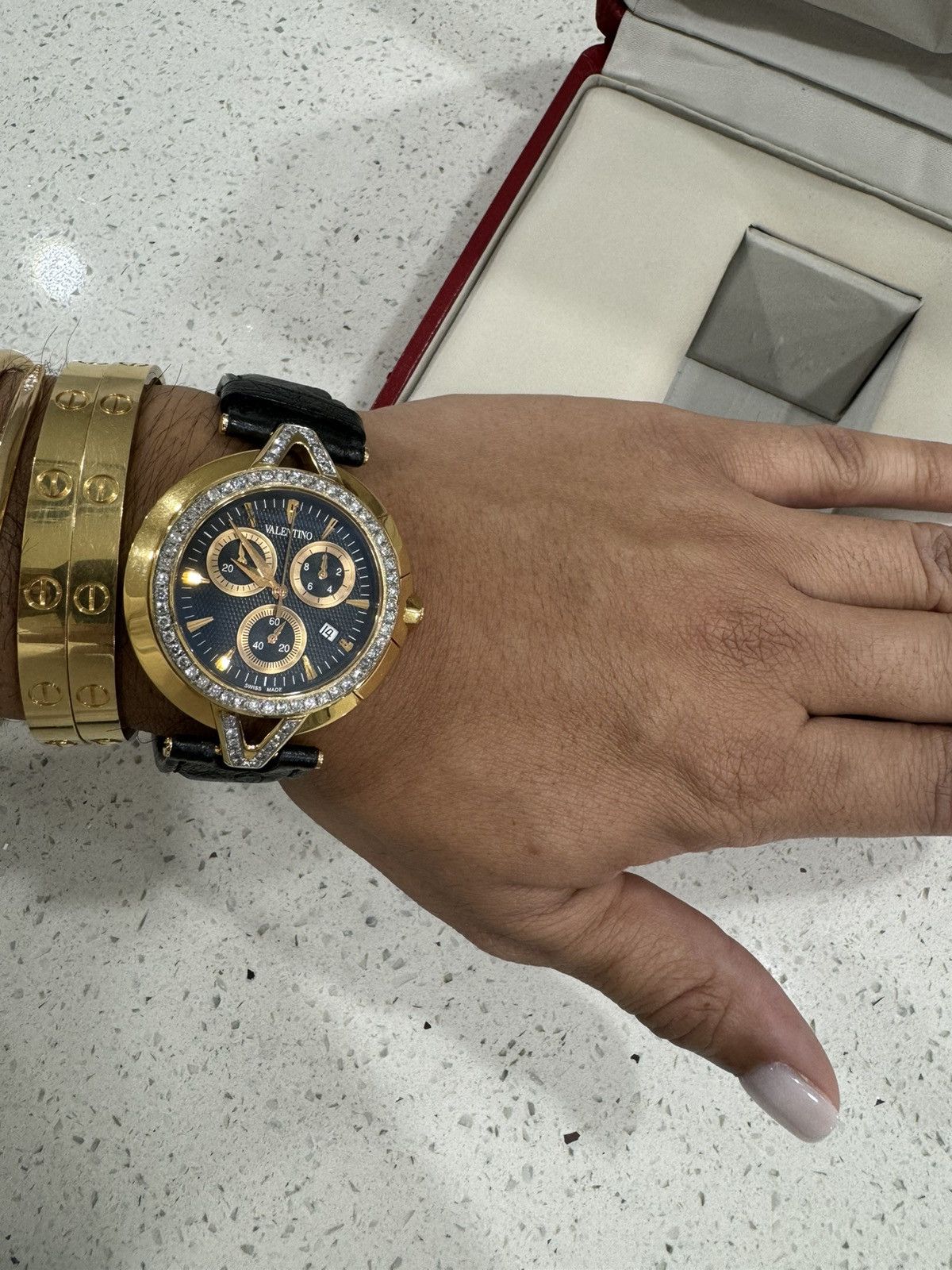 Valentino Valentino ostrich watch Size ONE SIZE - 5 Thumbnail