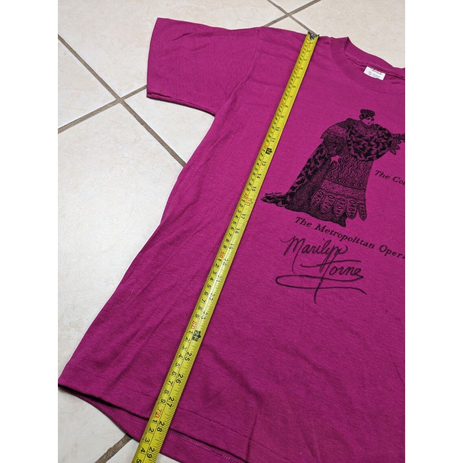 Other Edward Gorey New York Met Opera TShirt MARILYN HORNE SIGNED Size US XL / EU 56 / 4 - 7 Thumbnail