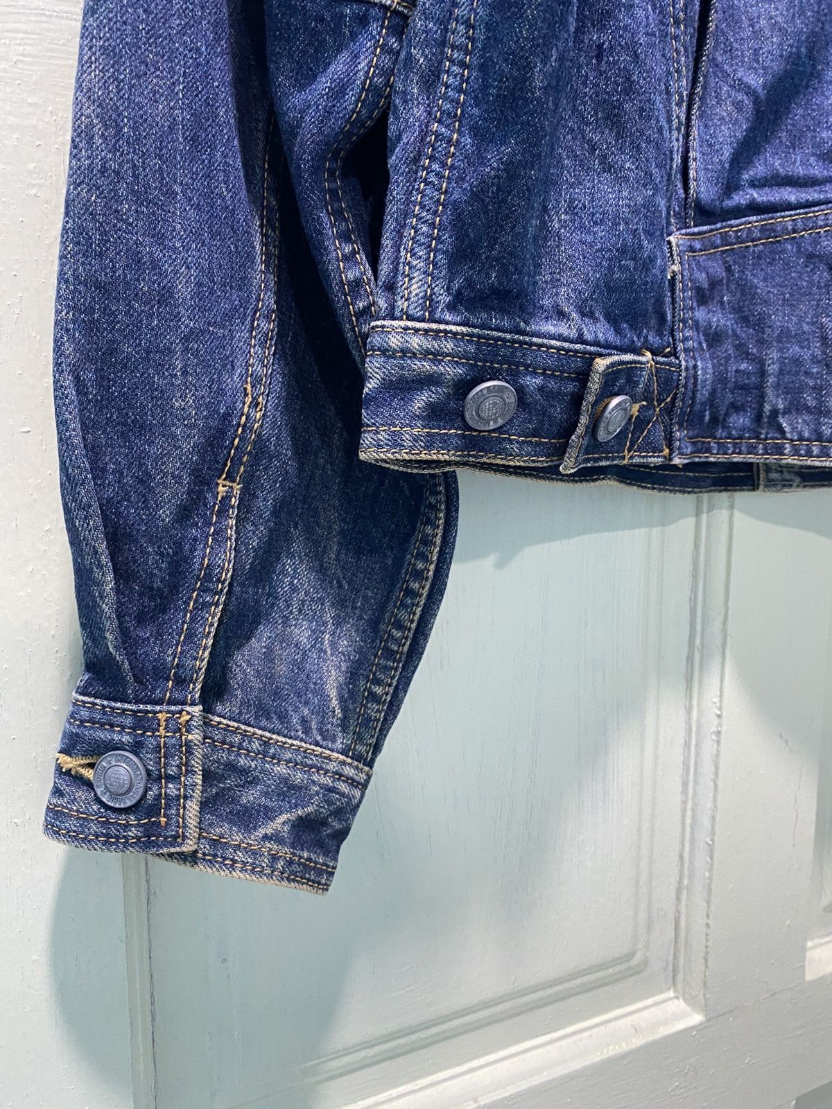Edwin Vintage Edwin Native Trucker Denim Jacket Size US M / EU 48-50 / 2 - 9 Thumbnail