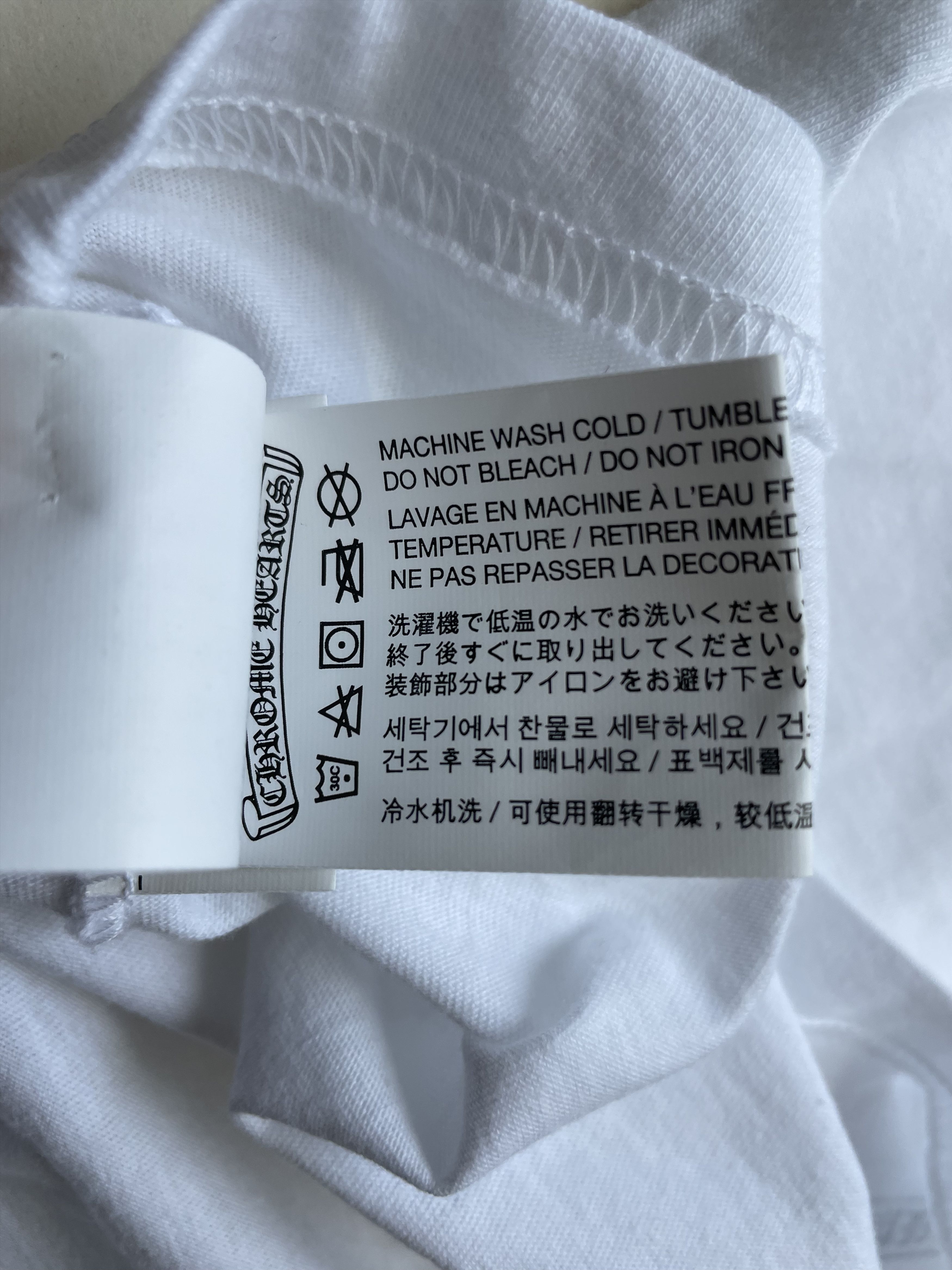 Chrome Hearts Chrome Hearts Flame Sleeve Long Sleeve Tee Size S / US 4 / IT 40 - 10 Thumbnail
