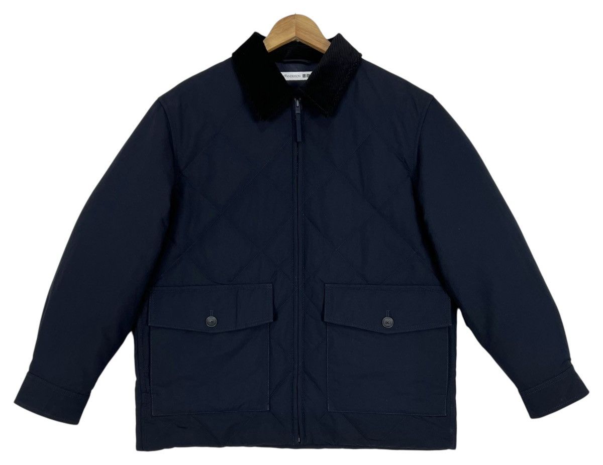 JW Anderson JW Anderson Quilted Work Jacket Corduroy Collar Barn Jacket Size US M / EU 48-50 / 2 - 1 Thumbnail