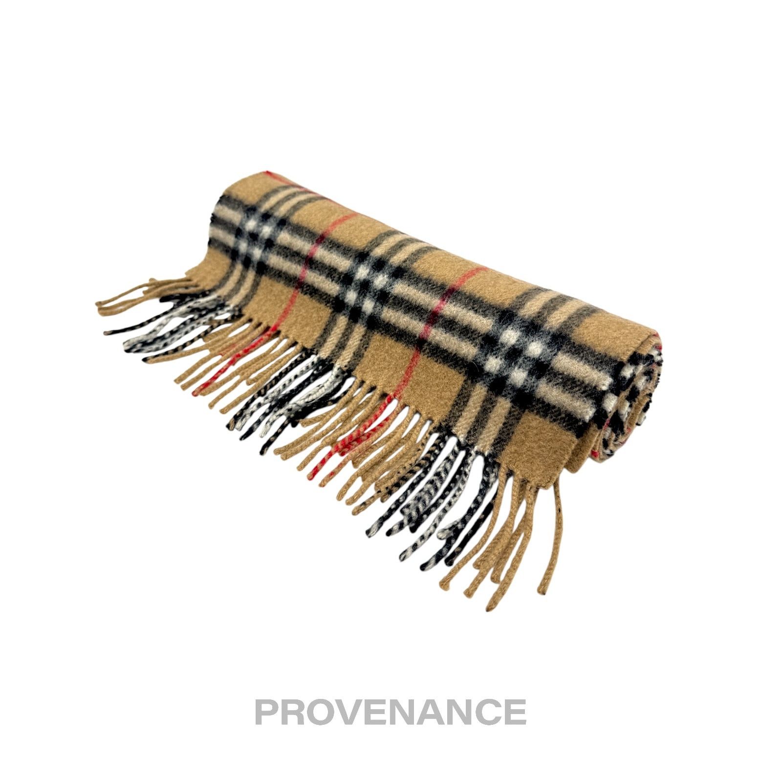 Burberry 🔴 Burberry Scarf - Nova Check Cashmere Size ONE SIZE - 5 Thumbnail