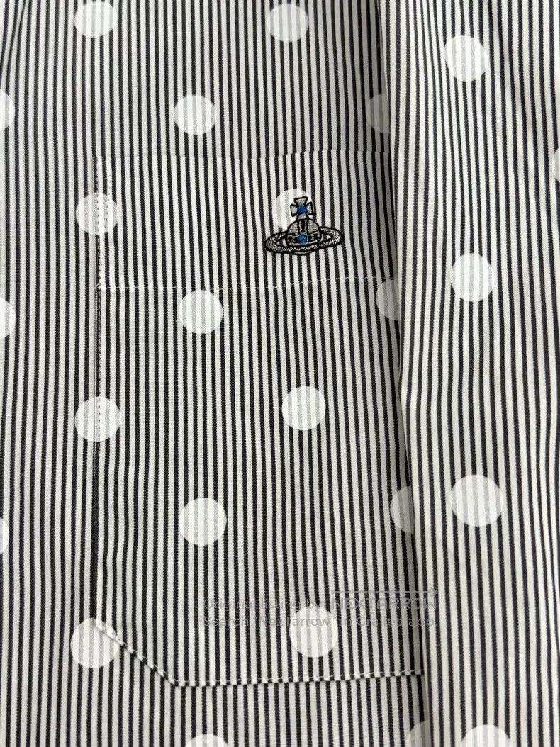 Vivienne Westwood Vivienne Westwood Men's polka dot striped shirt Size US S / EU 44-46 / 1 - 7 Thumbnail