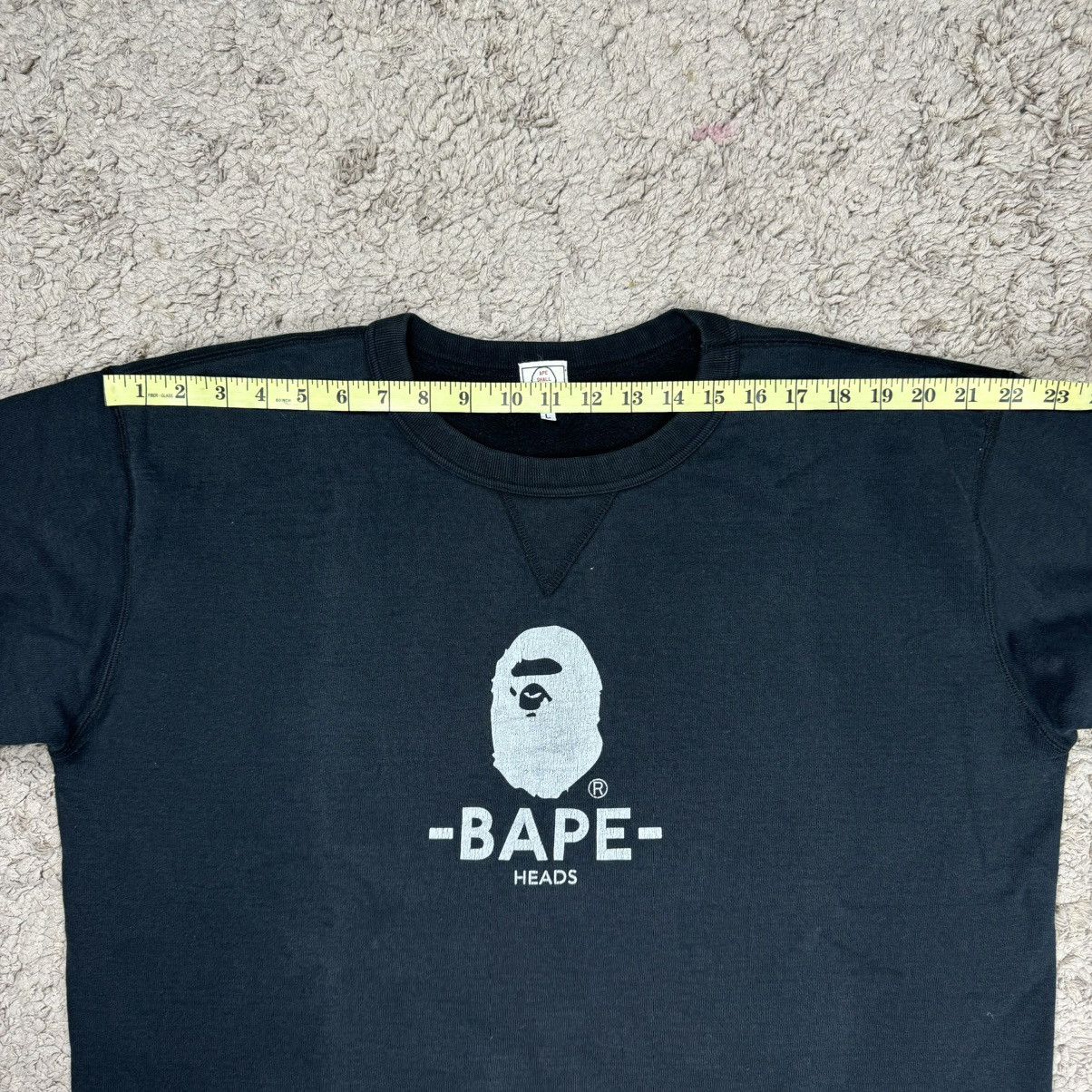 Bape Bape Heads Crewneck Size US L / EU 52-54 / 3 - 12 Thumbnail