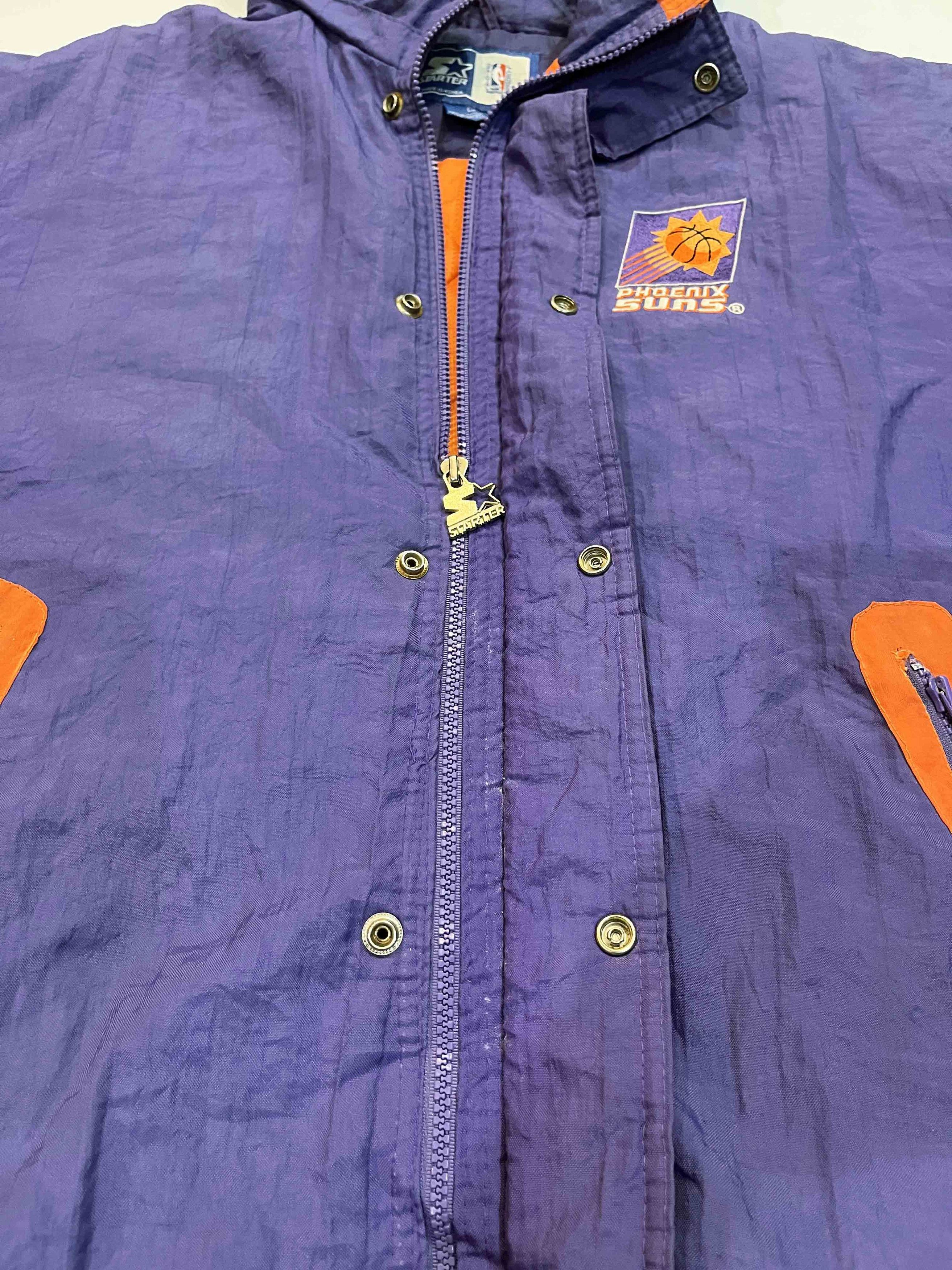 NBA × Starter × Vintage Vintage Starter NBA Phoenix Suns Hoodie Full Zip Jacket Size US L / EU 52-54 / 3 - 5 Thumbnail