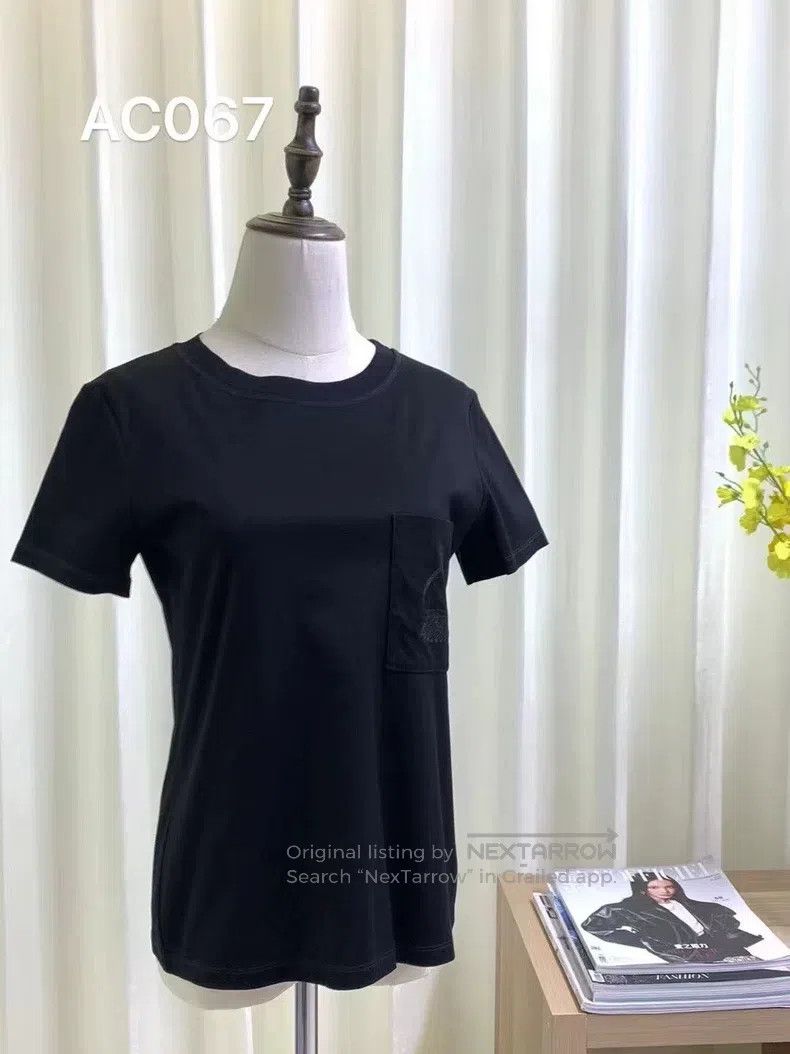 Hermes Hermes Black Short T-Shirt Size XS / US 0-2 / IT 36-38 - 1 Thumbnail