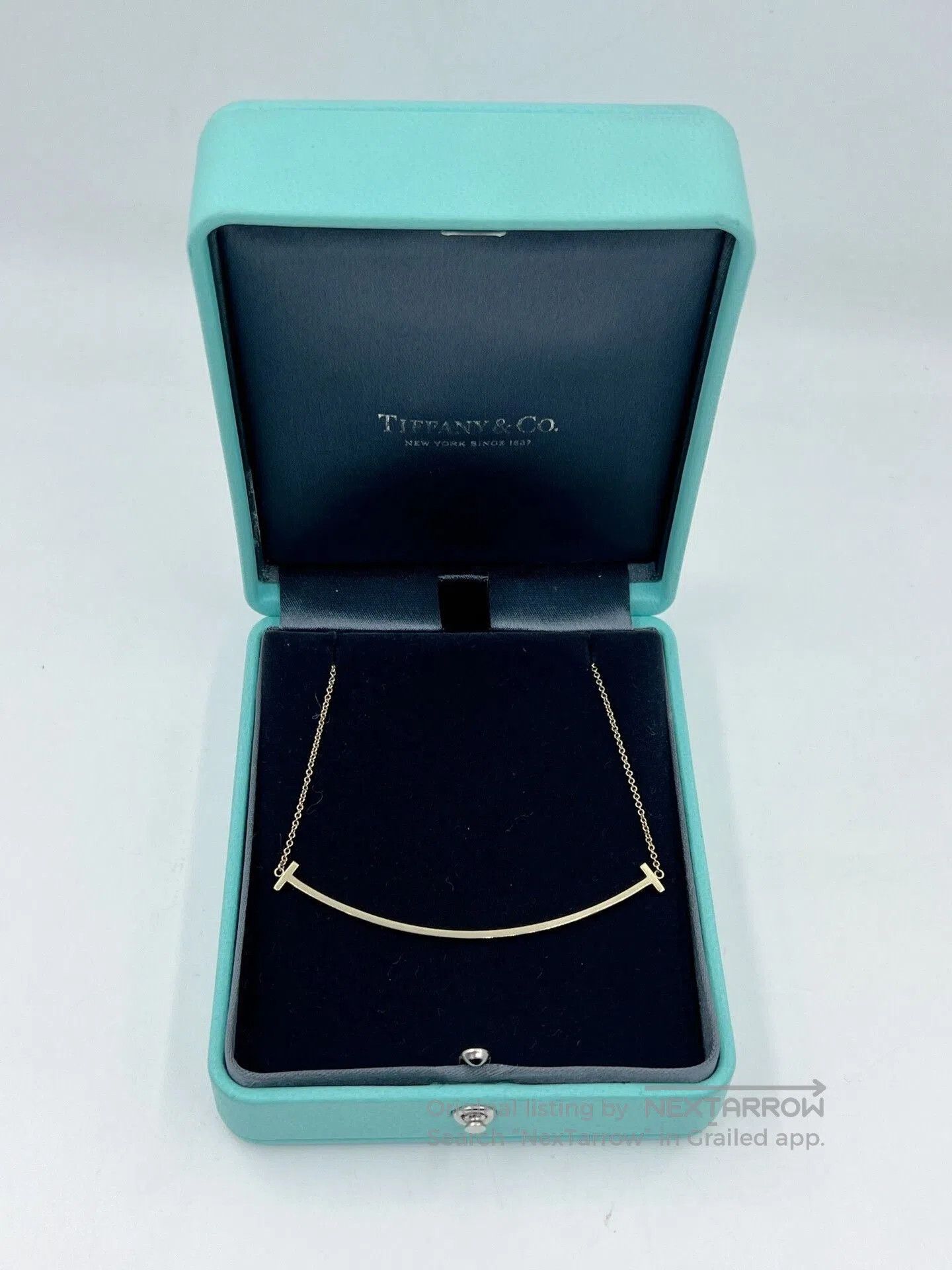 Tiffany & Co. Tiffany T Smile Large Pendant Necklace. Size ONE SIZE - 1 Thumbnail