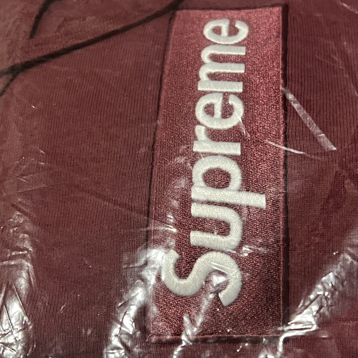 Supreme Supreme Plum Box Logo hoodie Size US XL / EU 56 / 4 - 9 Thumbnail