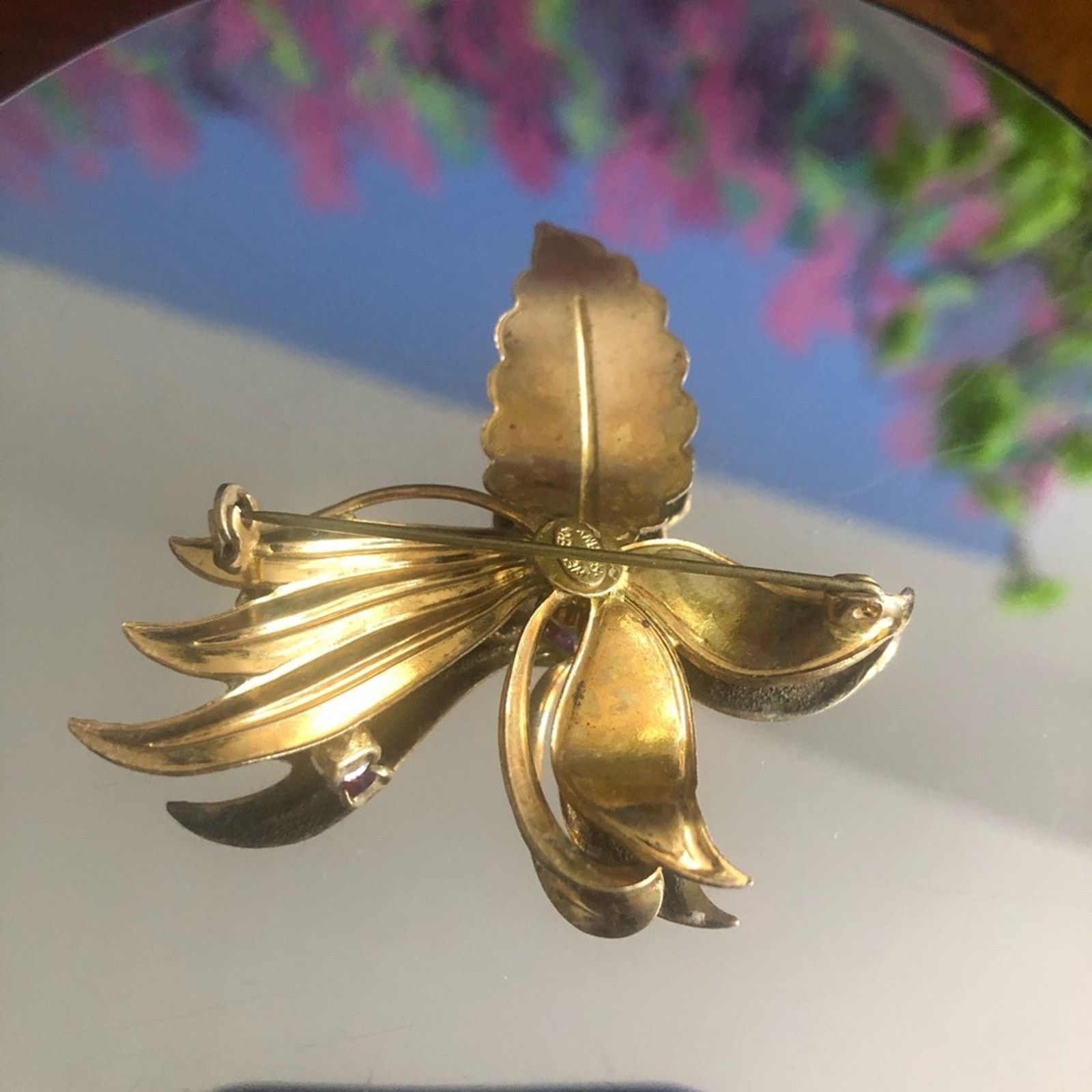 Vintage Vintage signed western germany sugar botanical brooch pin Size ONE SIZE - 4 Thumbnail