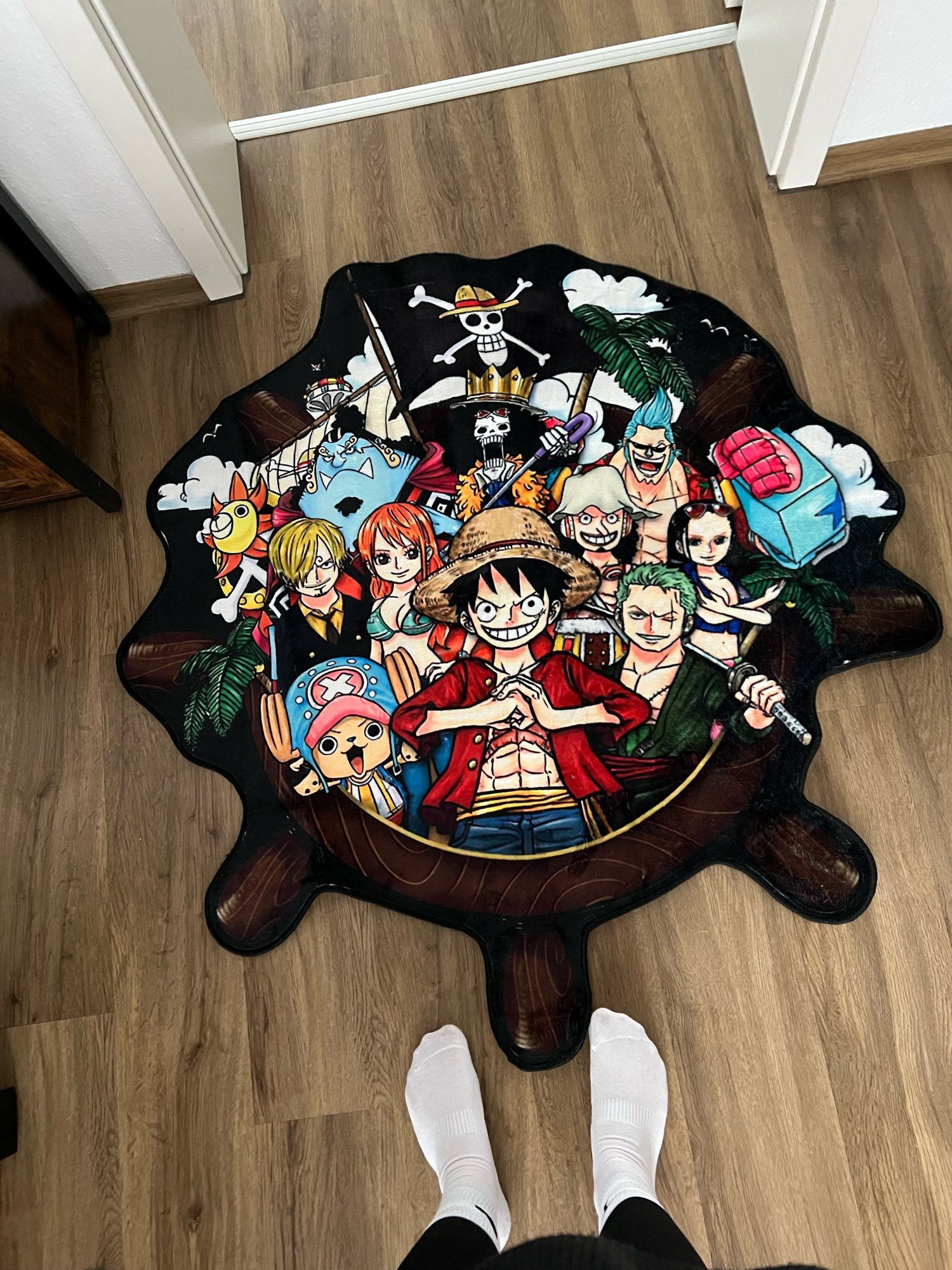 Japanese Brand × Vintage Custom Rug Design One Piece Rudder Design Anime Size ONE SIZE - 3 Thumbnail