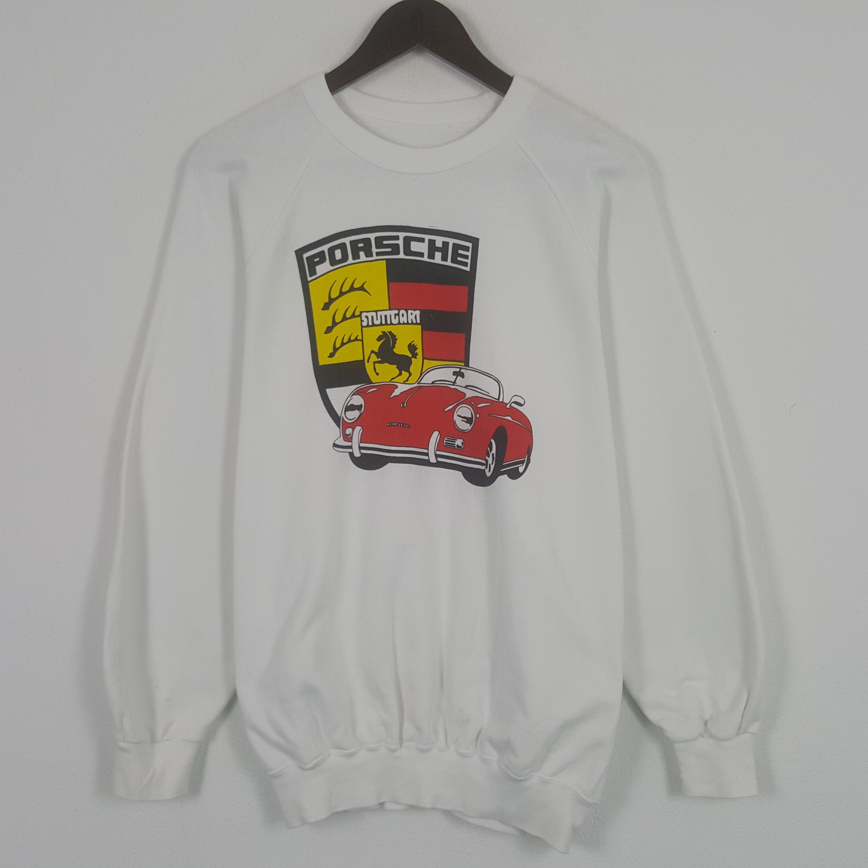 Porsche Design × Vintage Vintage Porsche 356 Club Of Japan Nice Sport Sweatshirt Size US M / EU 48-50 / 2 - 1 Thumbnail