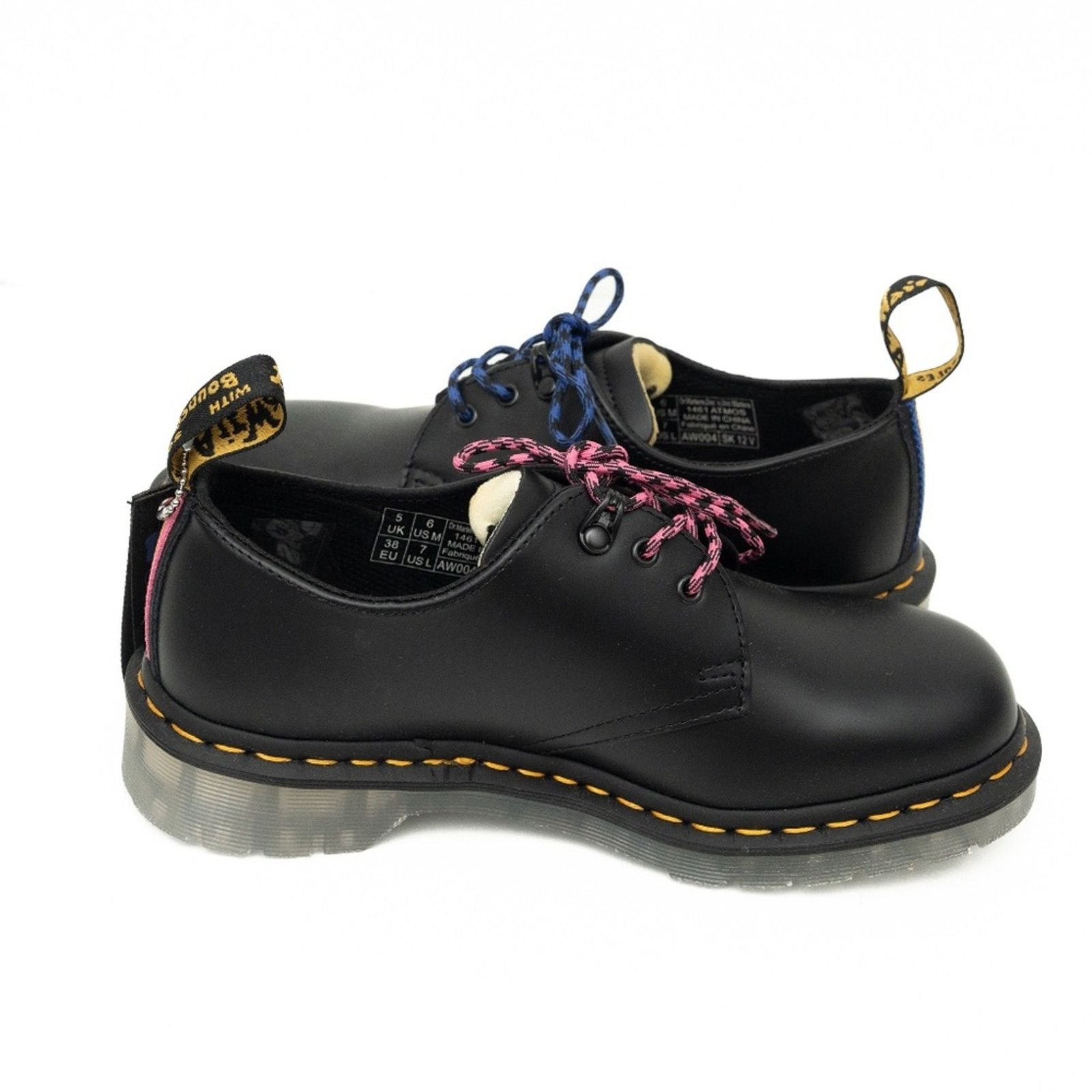 Dr. Martens Dr Martens - 1461 Atmos Leather Oxford Shoes Size US 6 / IT 36 - 8 Thumbnail