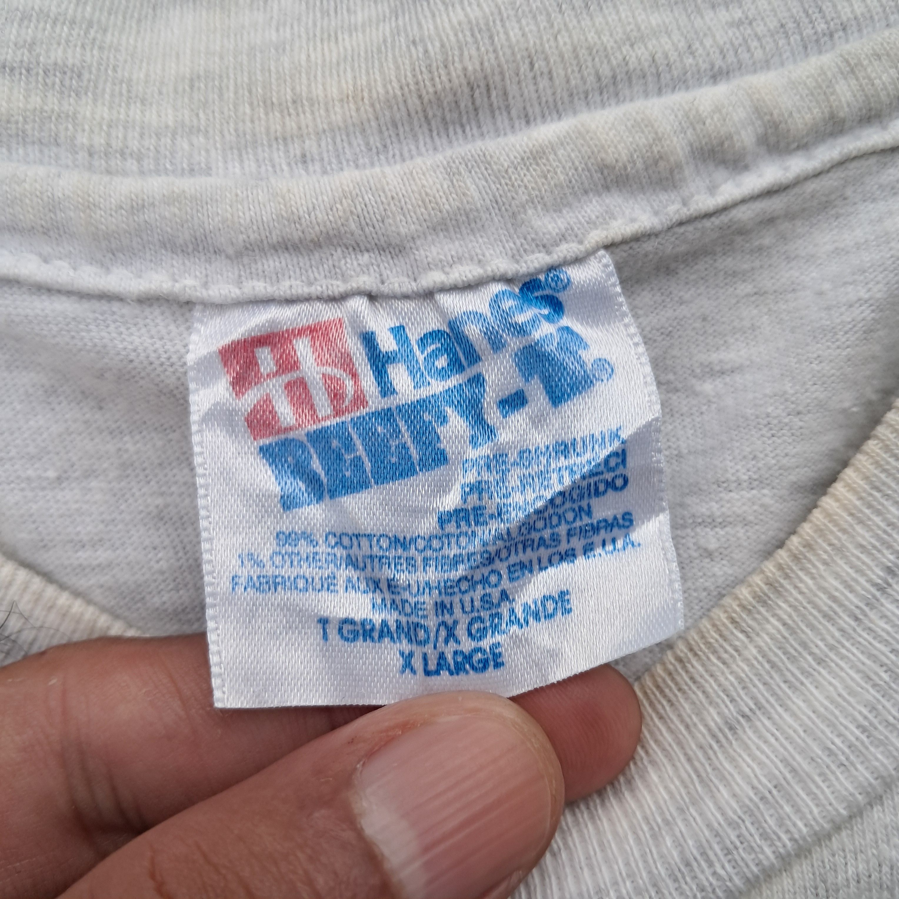 Hanes Vintage T-Shirt John Piggott Airshows by Hanes Size US XL / EU 56 / 4 - 6 Thumbnail