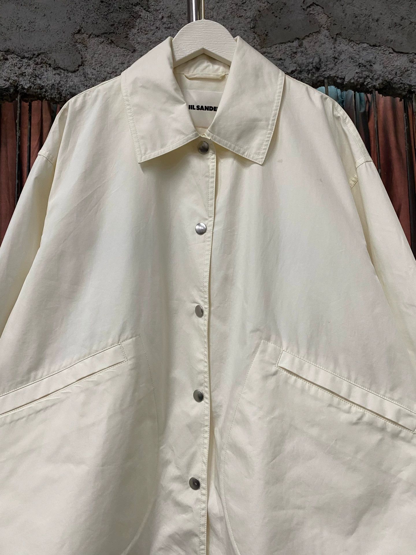 Jil Sander Jil Sander Coach Jacket 32 Near New Size XXS / US 00 / IT 34 - 3 Thumbnail