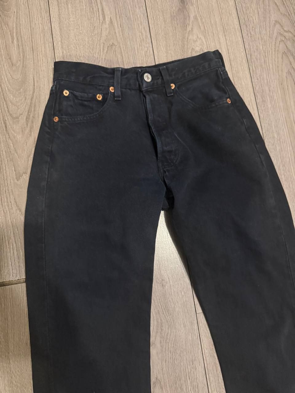 Levi's Levis 501 Jeans Men W27 L32 Black Size US 27 - 4 Thumbnail