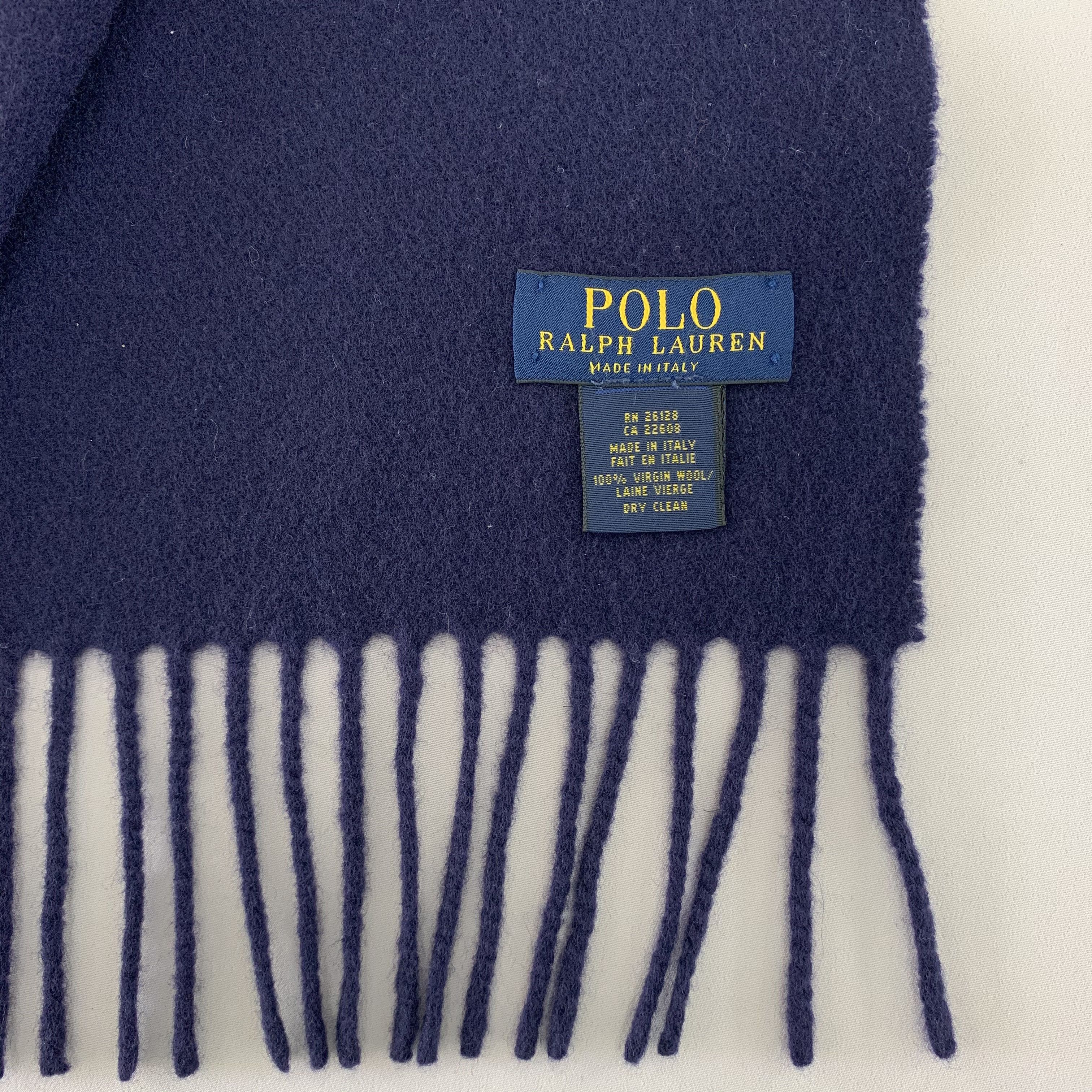 Polo Ralph Lauren Polo Ralph Lauren Scarf Wool Muffler Neck Wrap BL4158 Size ONE SIZE - 3 Thumbnail