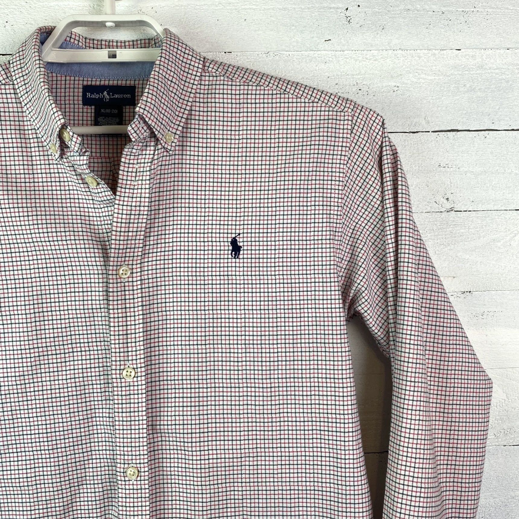 Ralph Lauren Ralph Lauren Shirt Adult XL Long Sleeve Multicolor Check Collared Button Down Size US XL / EU 56 / 4 - 4 Thumbnail